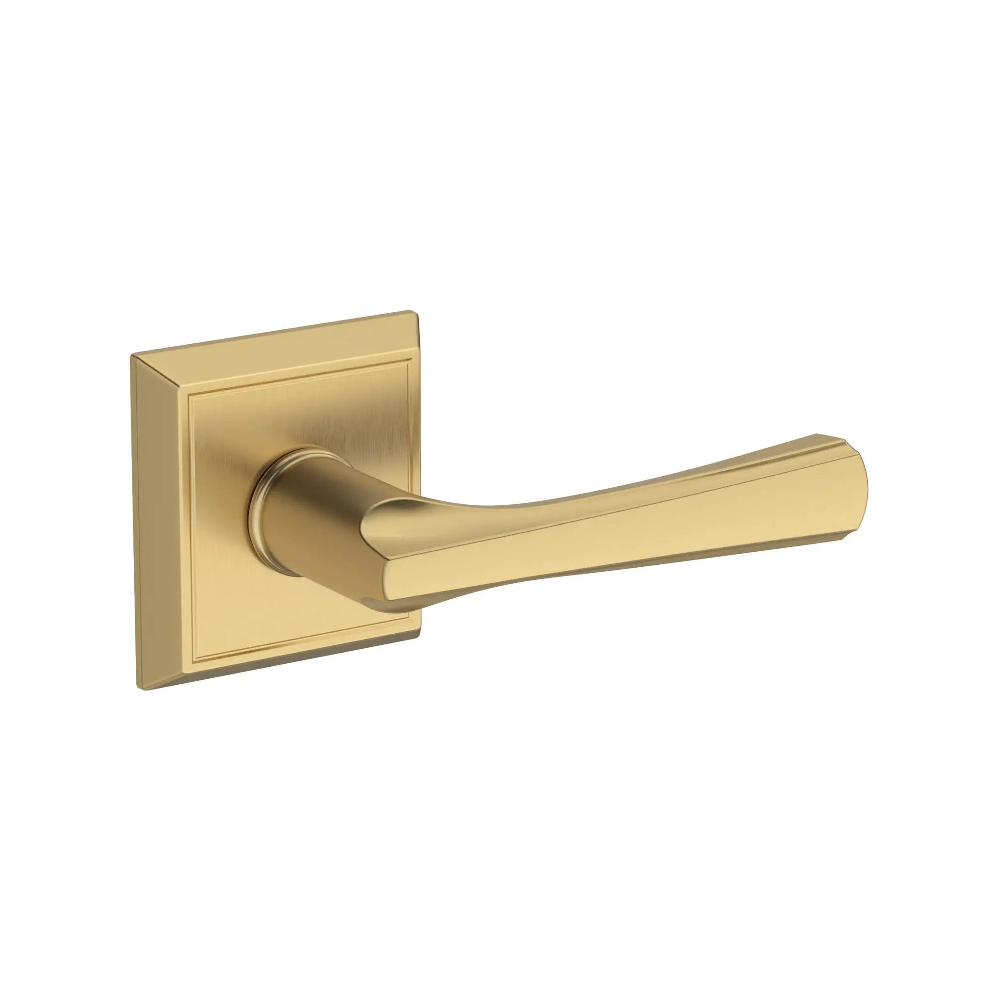 Baldwin Reserve Wyndcliff Lever with Chamfered Square Rose by Baldwin