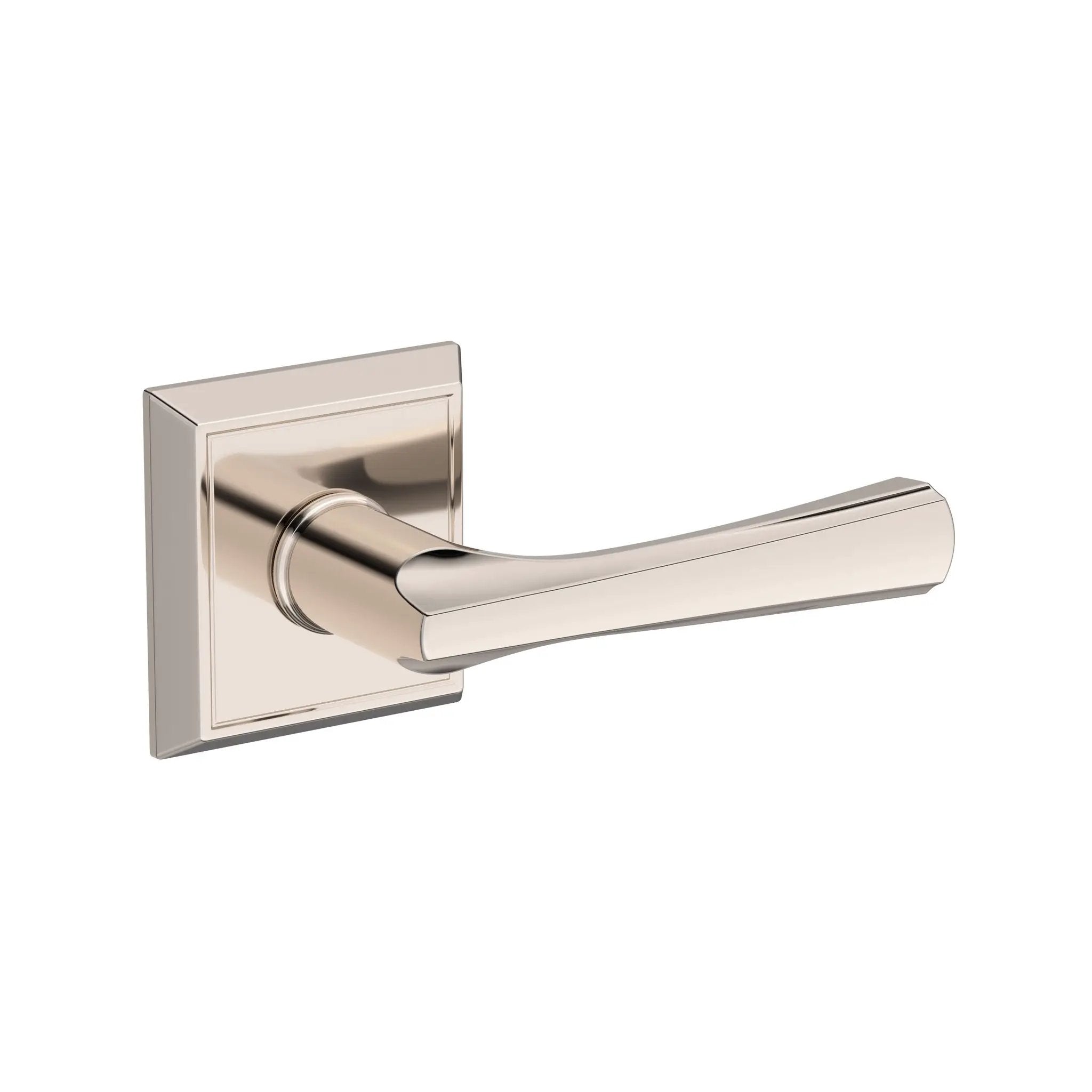Baldwin Reserve Wyndcliff Lever with Chamfered Square Rose by Baldwin