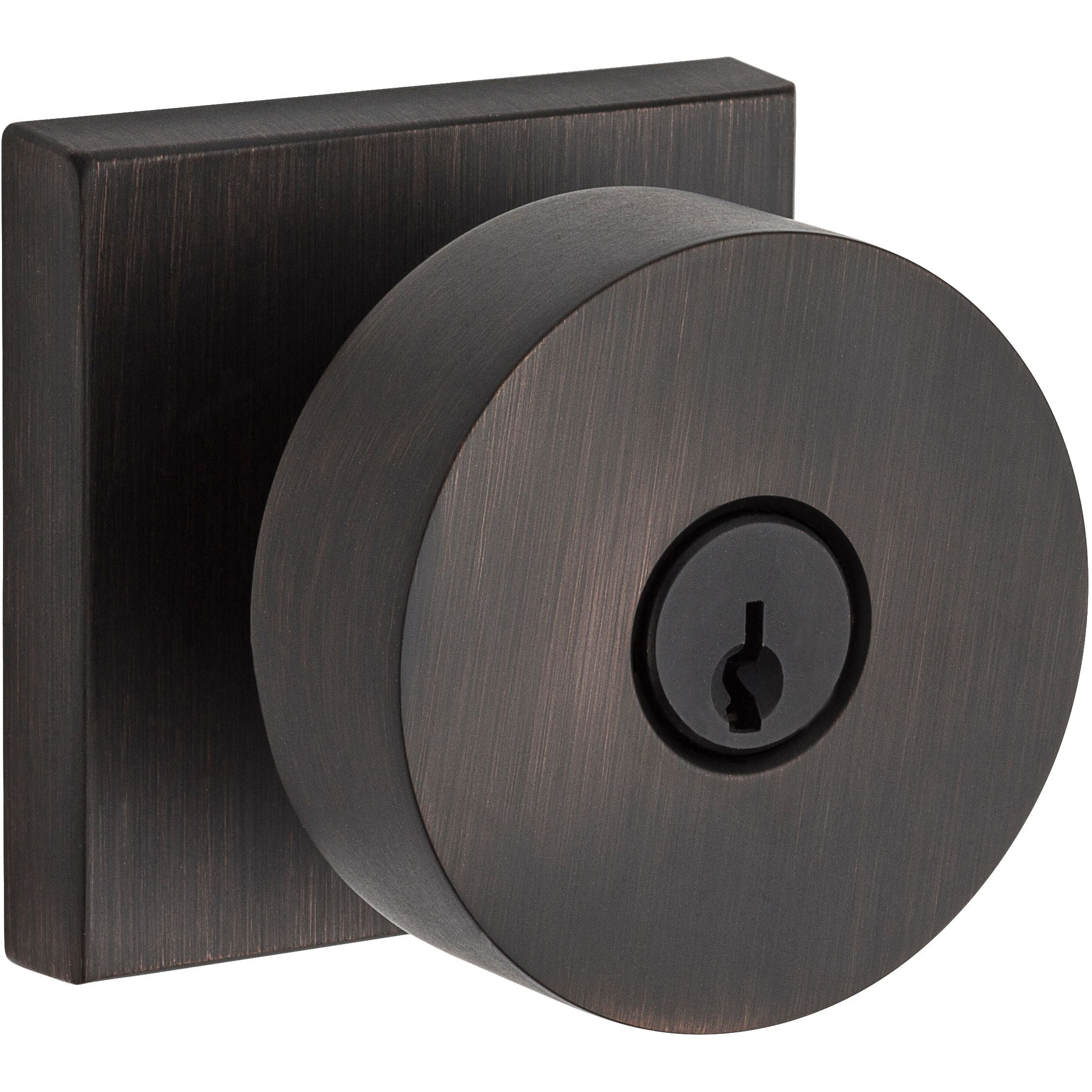 Baldwin Reserve Contemporary Knob and Square Rose