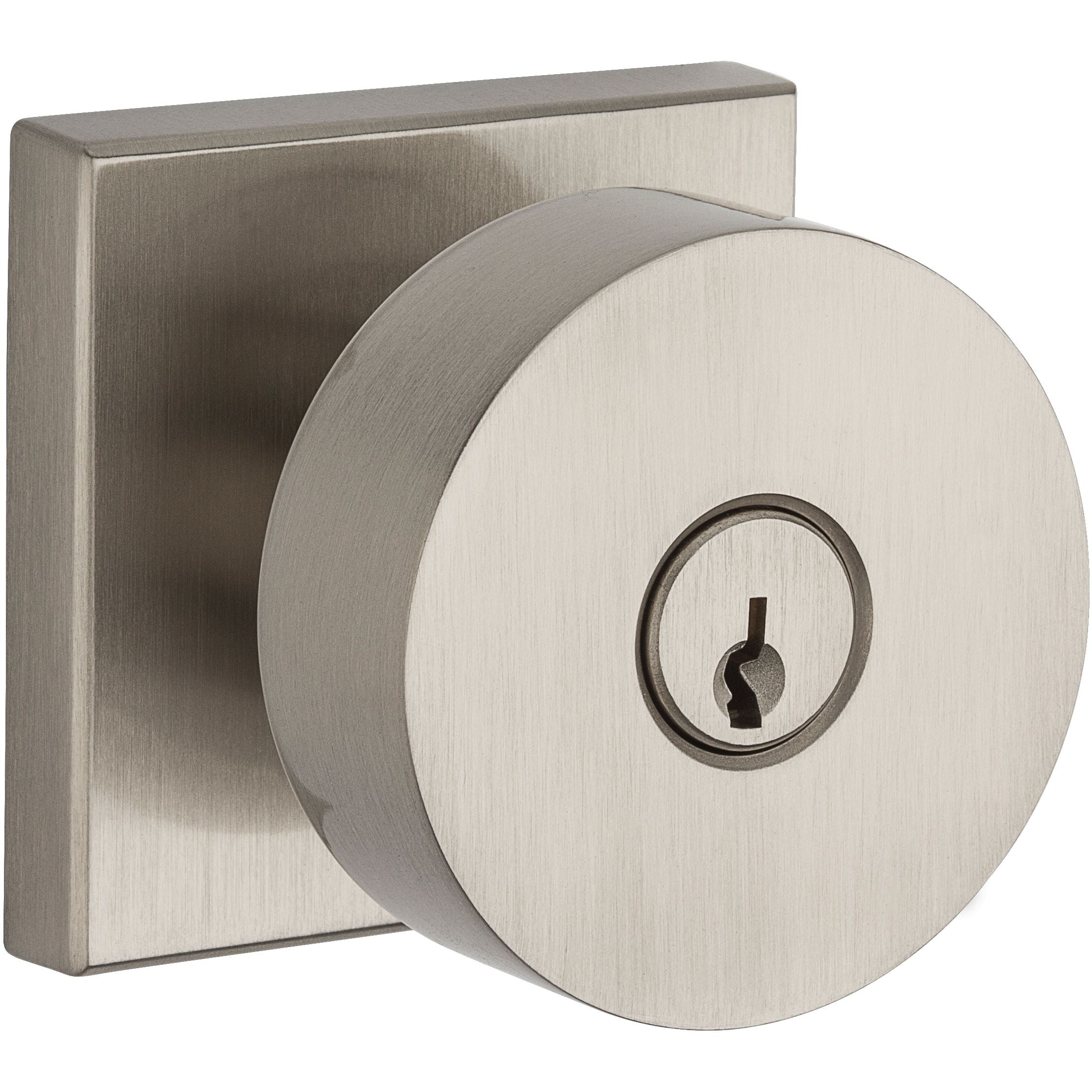 Baldwin Reserve Contemporary Knob and Square Rose