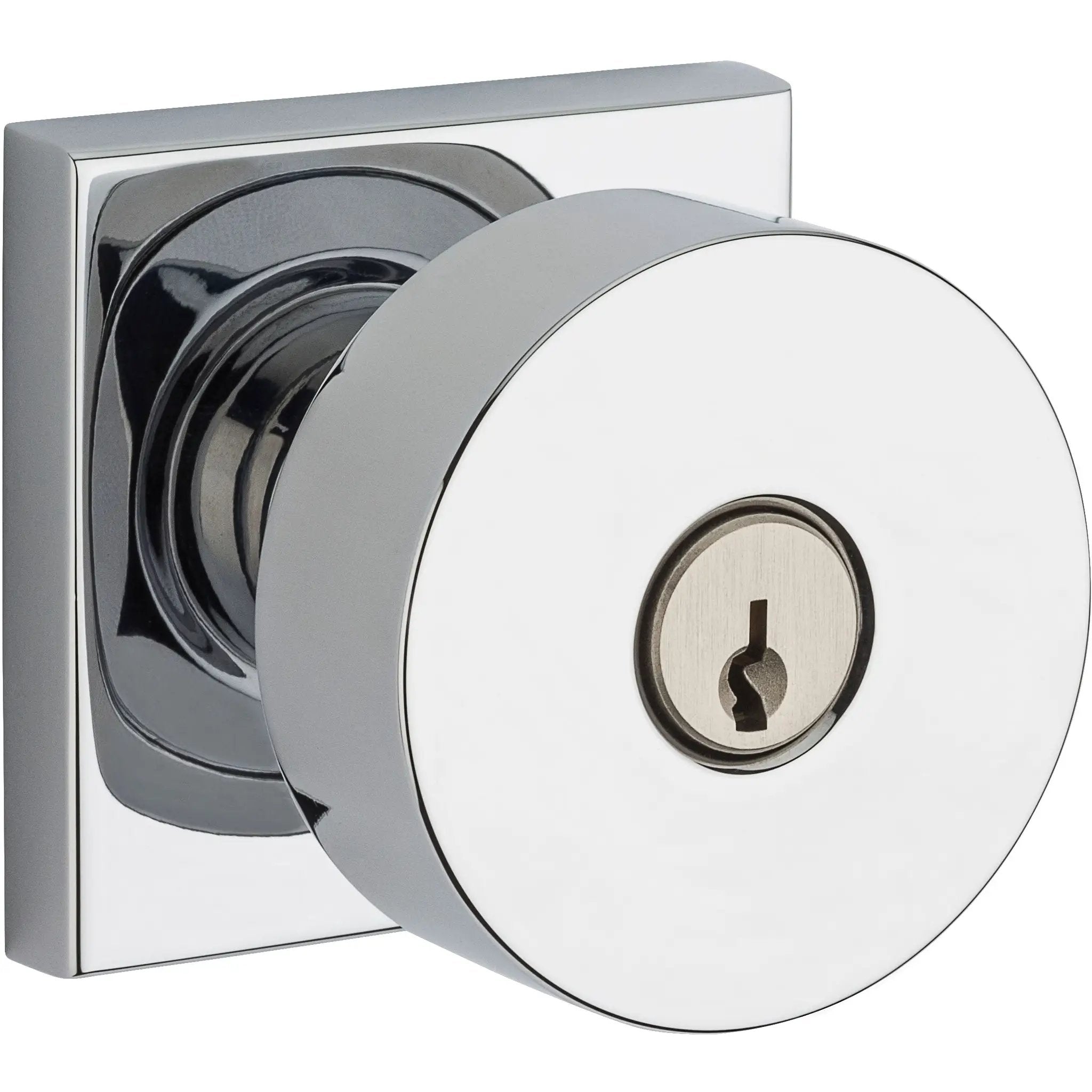 Baldwin Reserve Contemporary Knob and Square Rose by Baldwin