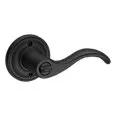 Baldwin Reserve Curve Lever and Traditional Round Rose by Baldwin