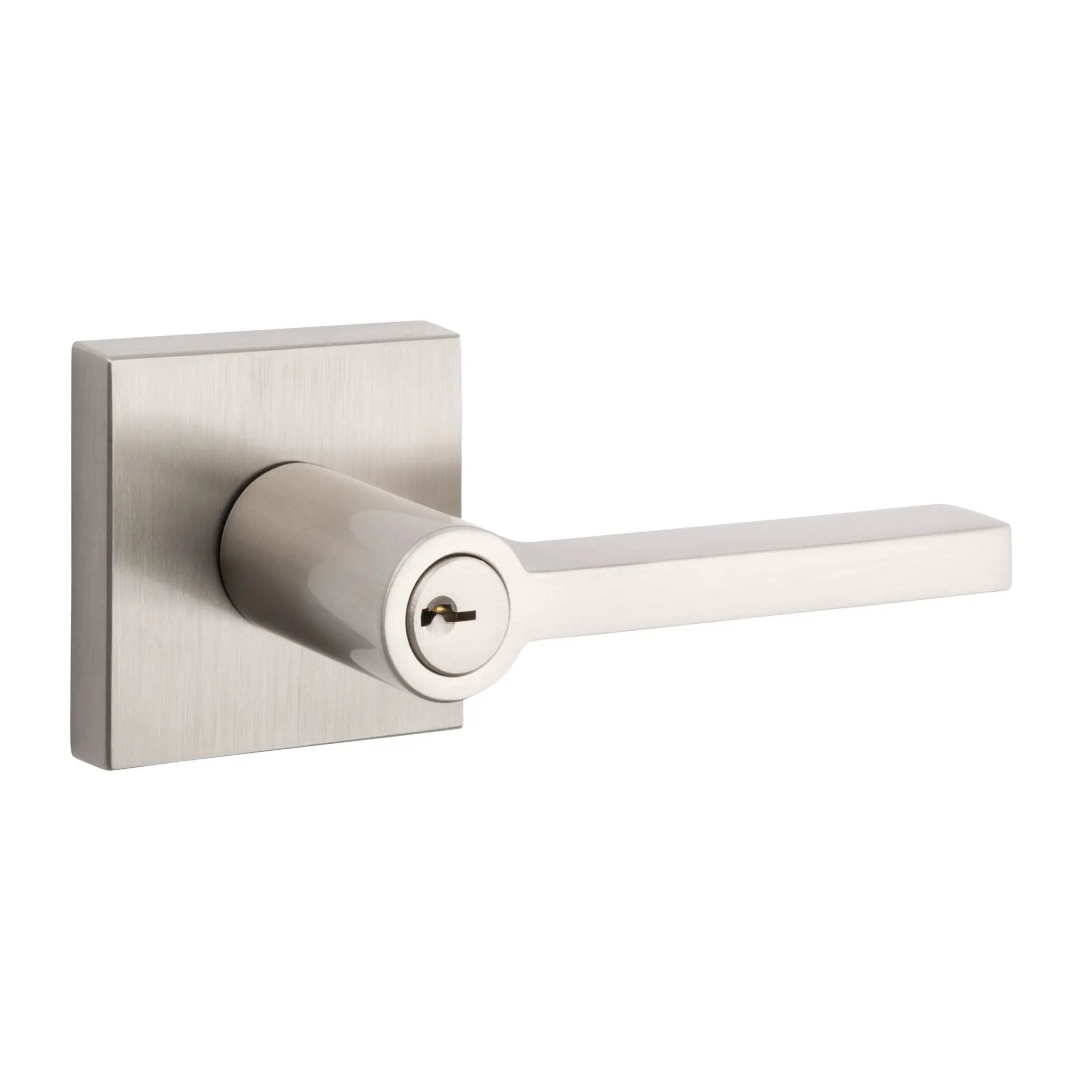 Baldwin Reserve Square Lever and Contemporary Square Rose by Baldwin