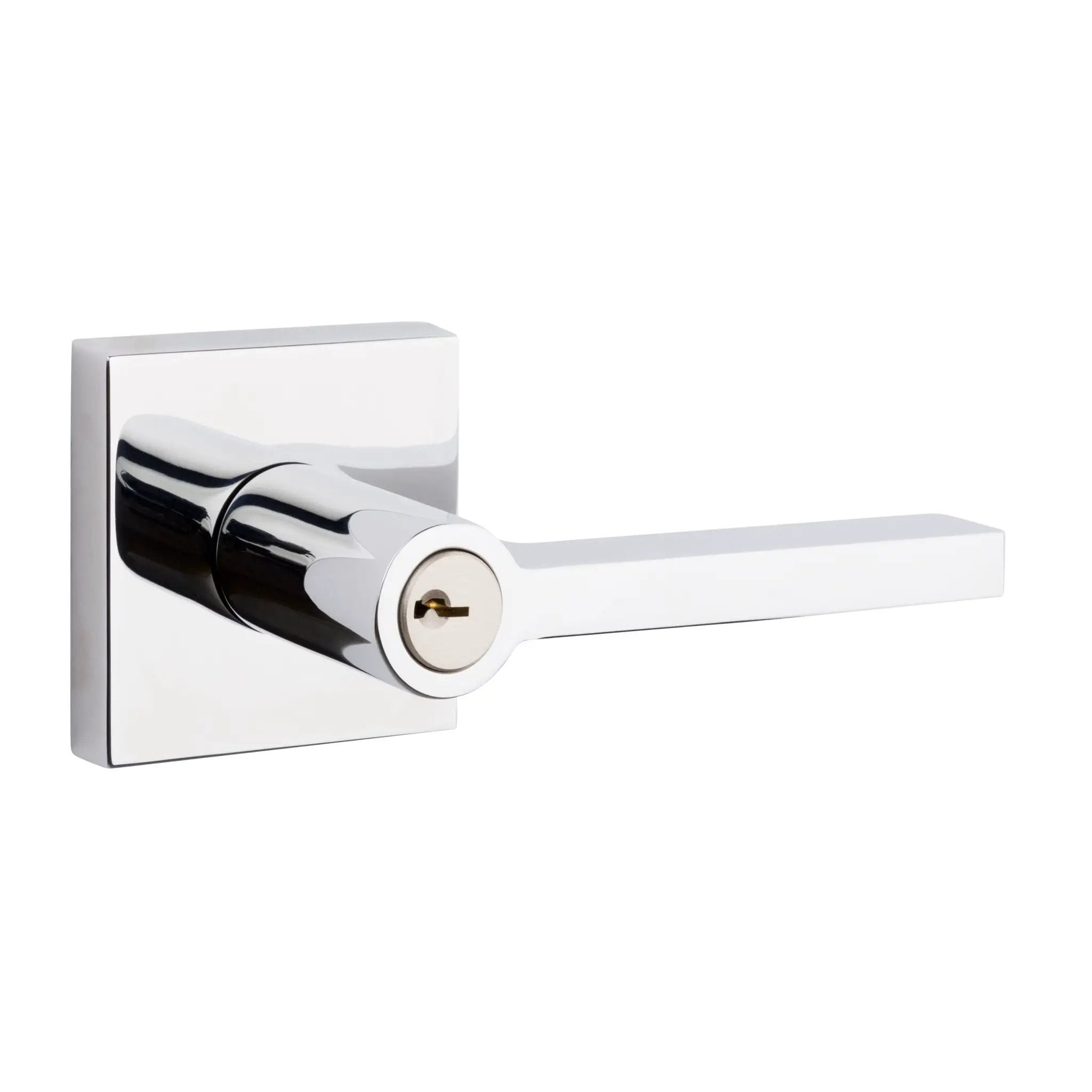 Baldwin Reserve Square Lever and Contemporary Square Rose by Baldwin