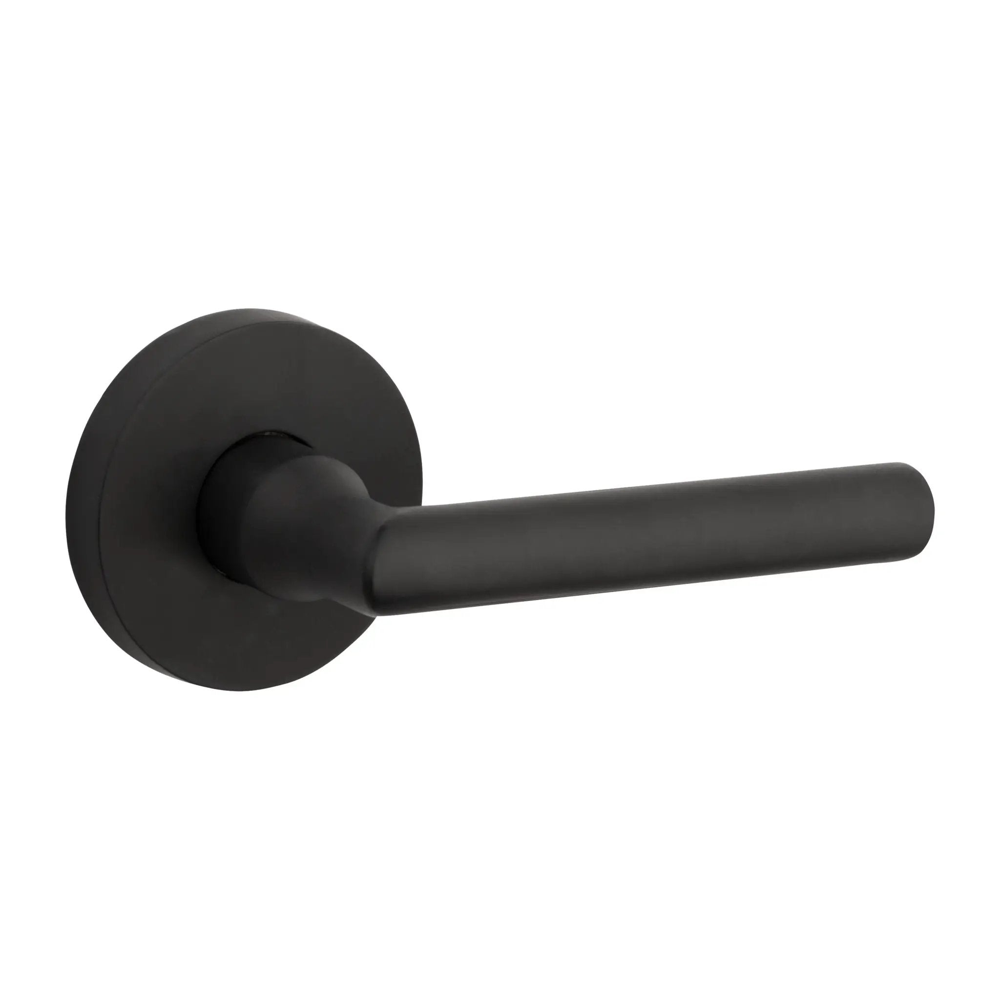 Baldwin Reserve Square Lever and Contemporary Round Rose by Baldwin
