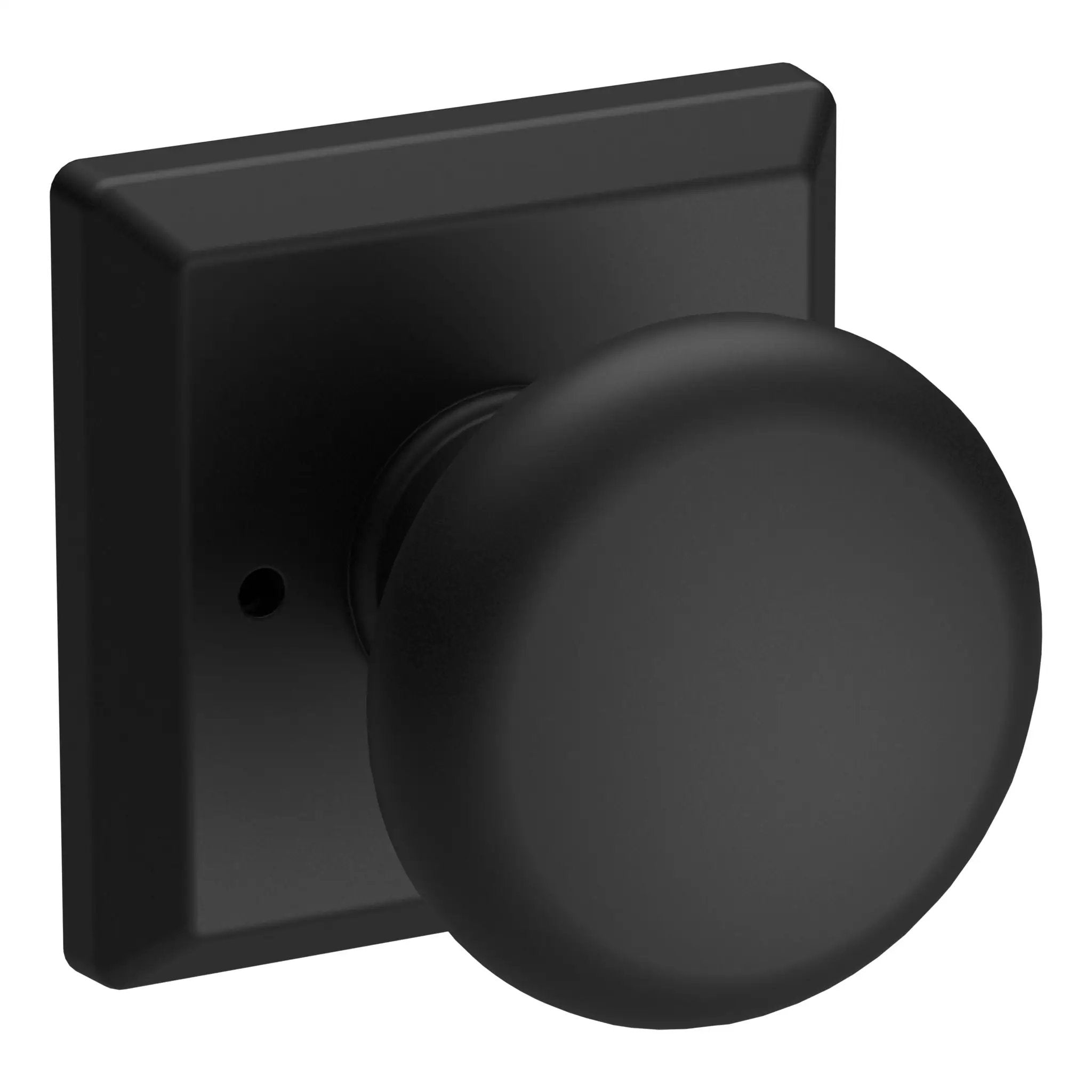 Baldwin Reserve Round Knob and Traditional Square Rose by Baldwin