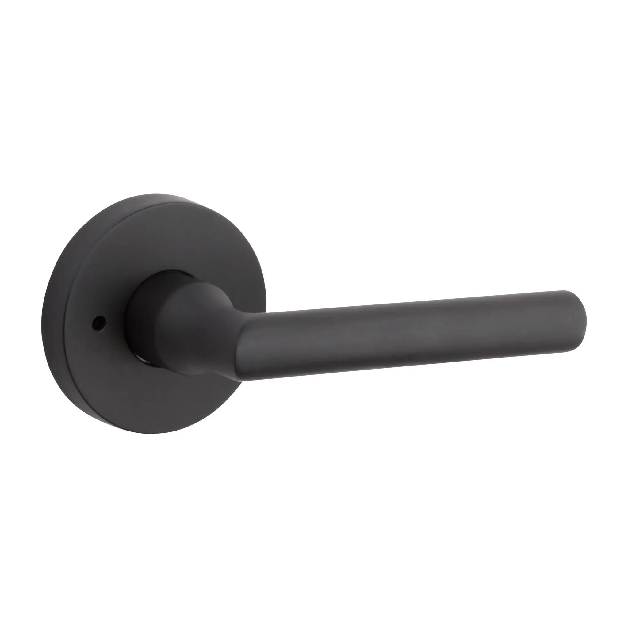 Baldwin Reserve Tube Lever and Contemporary Round Rose by Baldwin