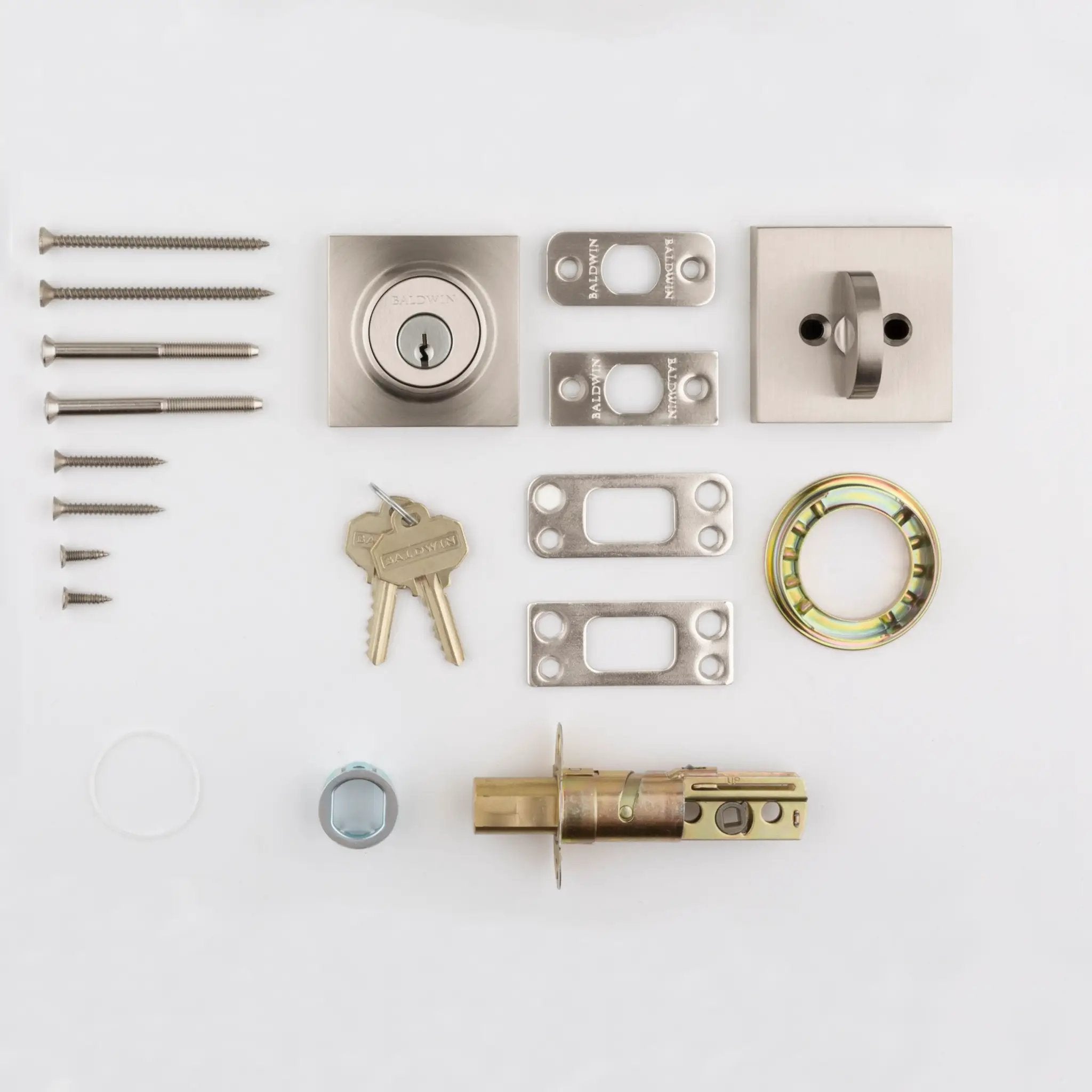 satin nickel door knob