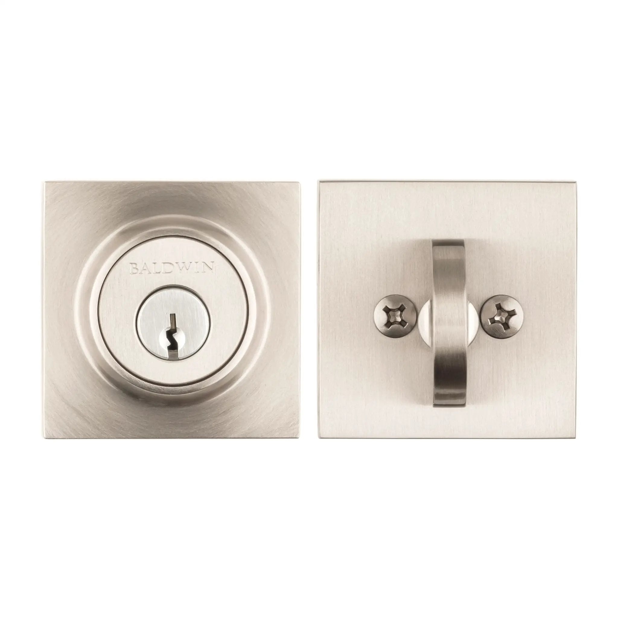 Baldwin Reserve Contemporary Square Deadbolt by Baldwin