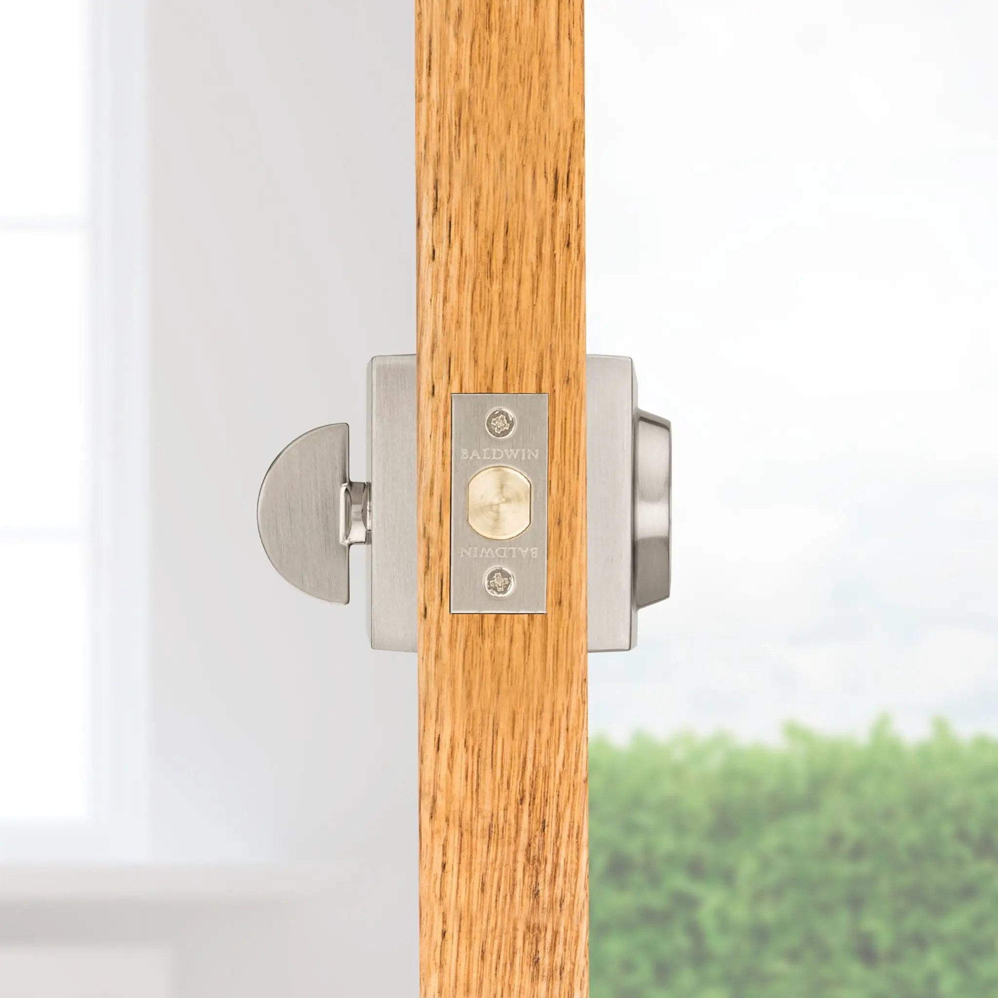 satin nickel door knob