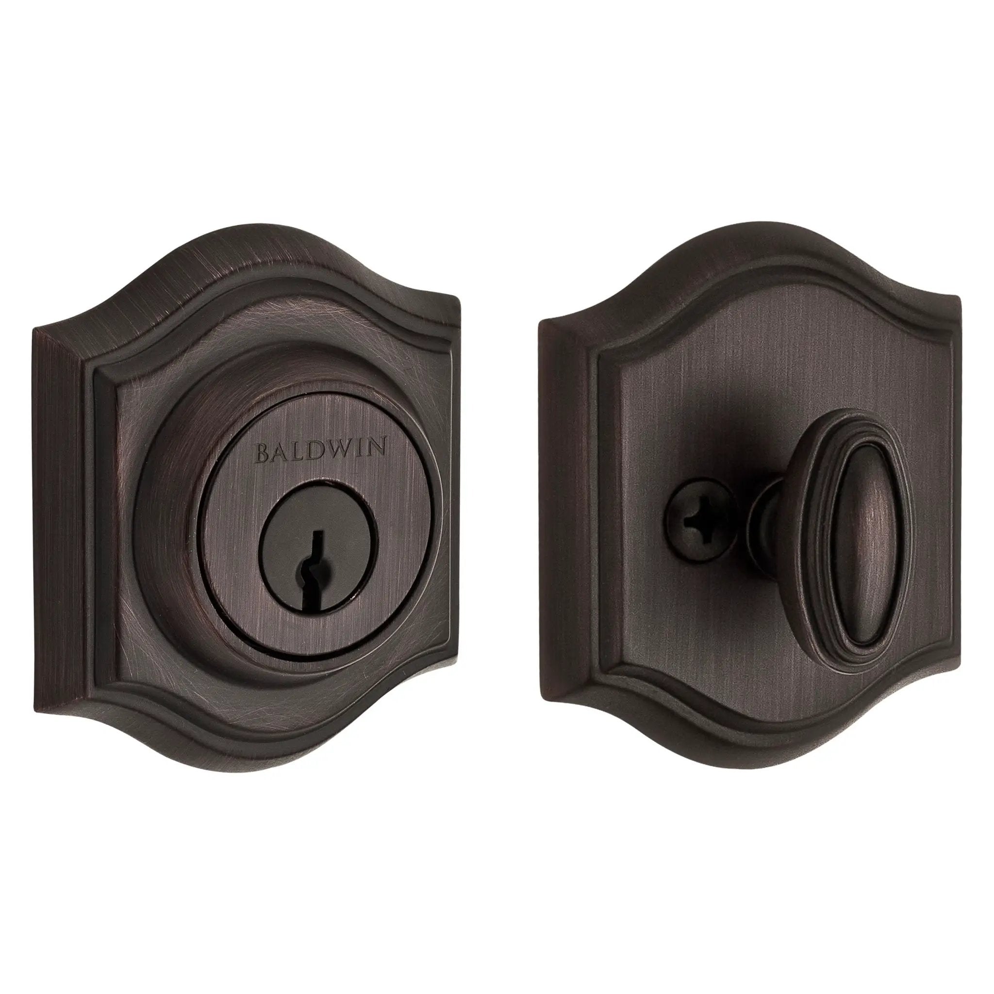 Baldwin Reserve Traditional Arch Deadbolt by Baldwin