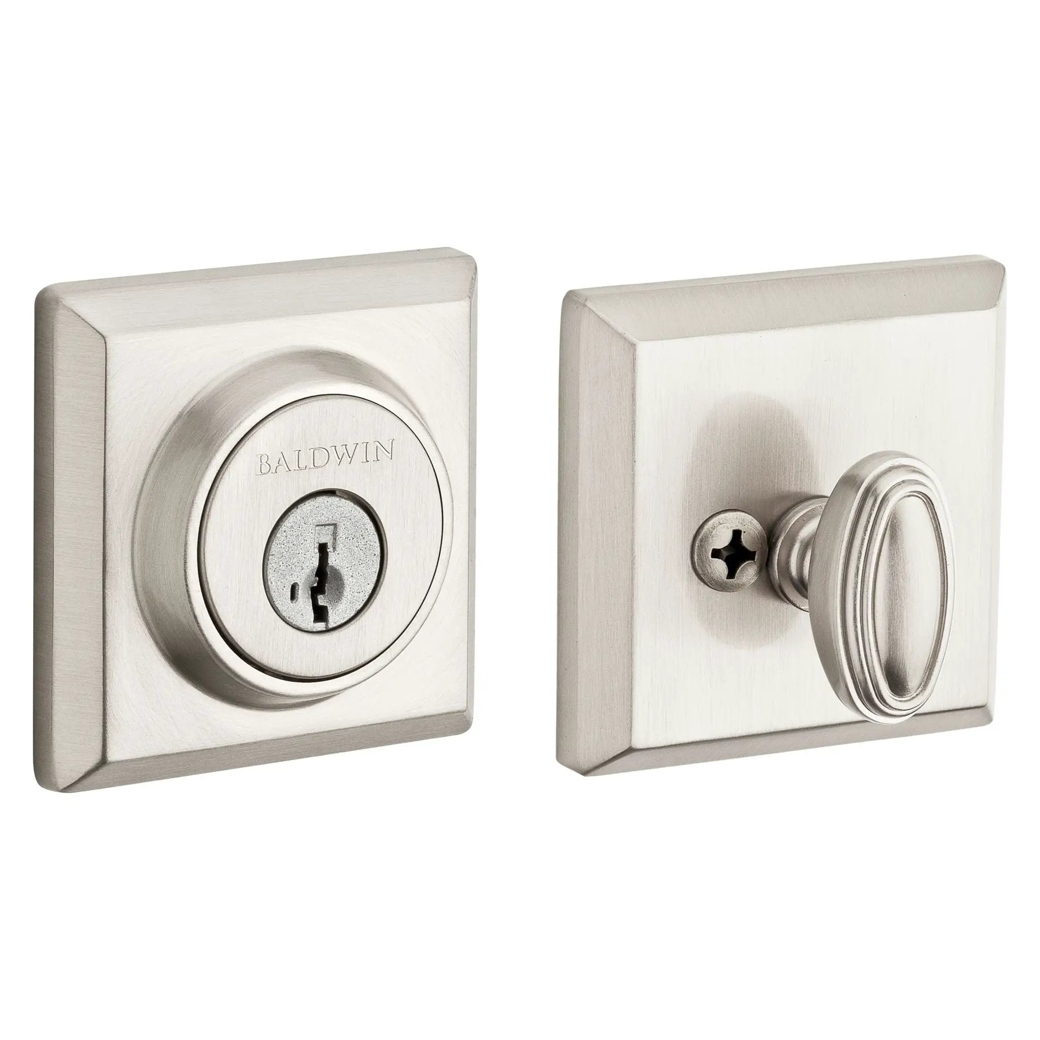 Baldwin Reserve Traditional Square Deadbolt by Baldwin