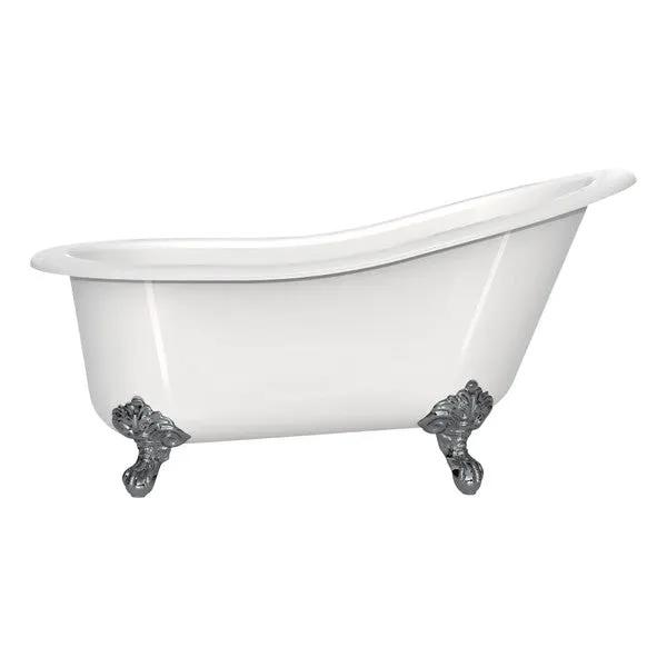 Victoria + Albert Shropshire 61" x 30" Freestanding Slipper Bathtub - Overflow by Victoria and Albert