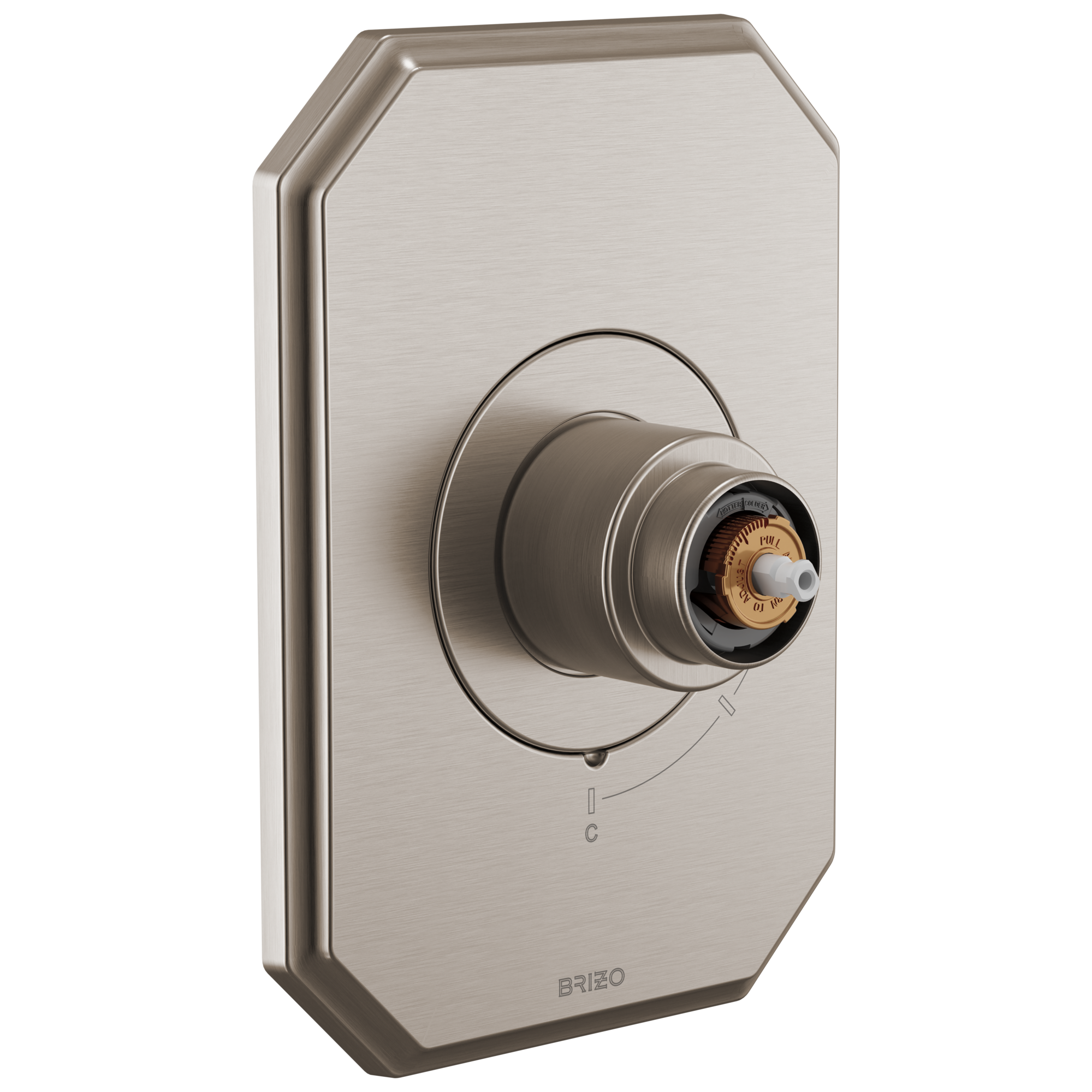 Brizo Beauclere Pressure Balance Valve Only Trim - Less Handle by Brizo