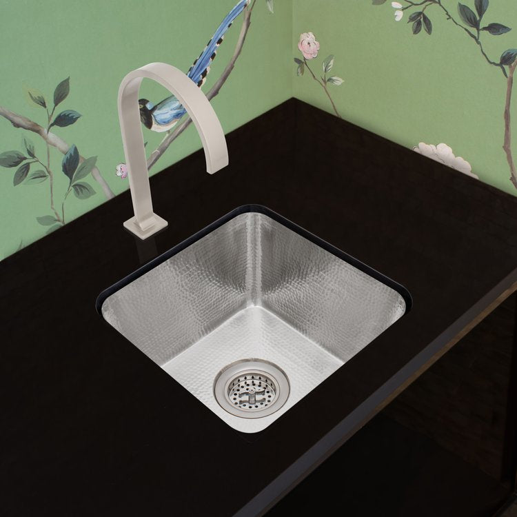 satin stainless steel sink