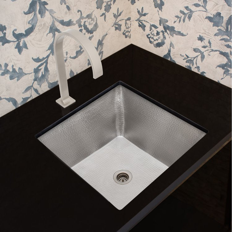 satin stainless steel sink