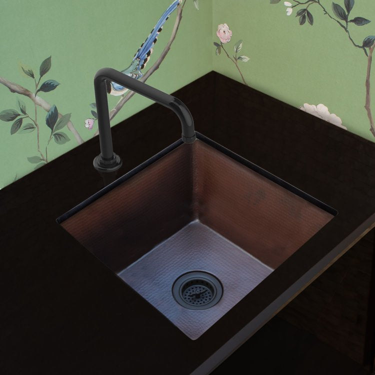 dark bronze sink