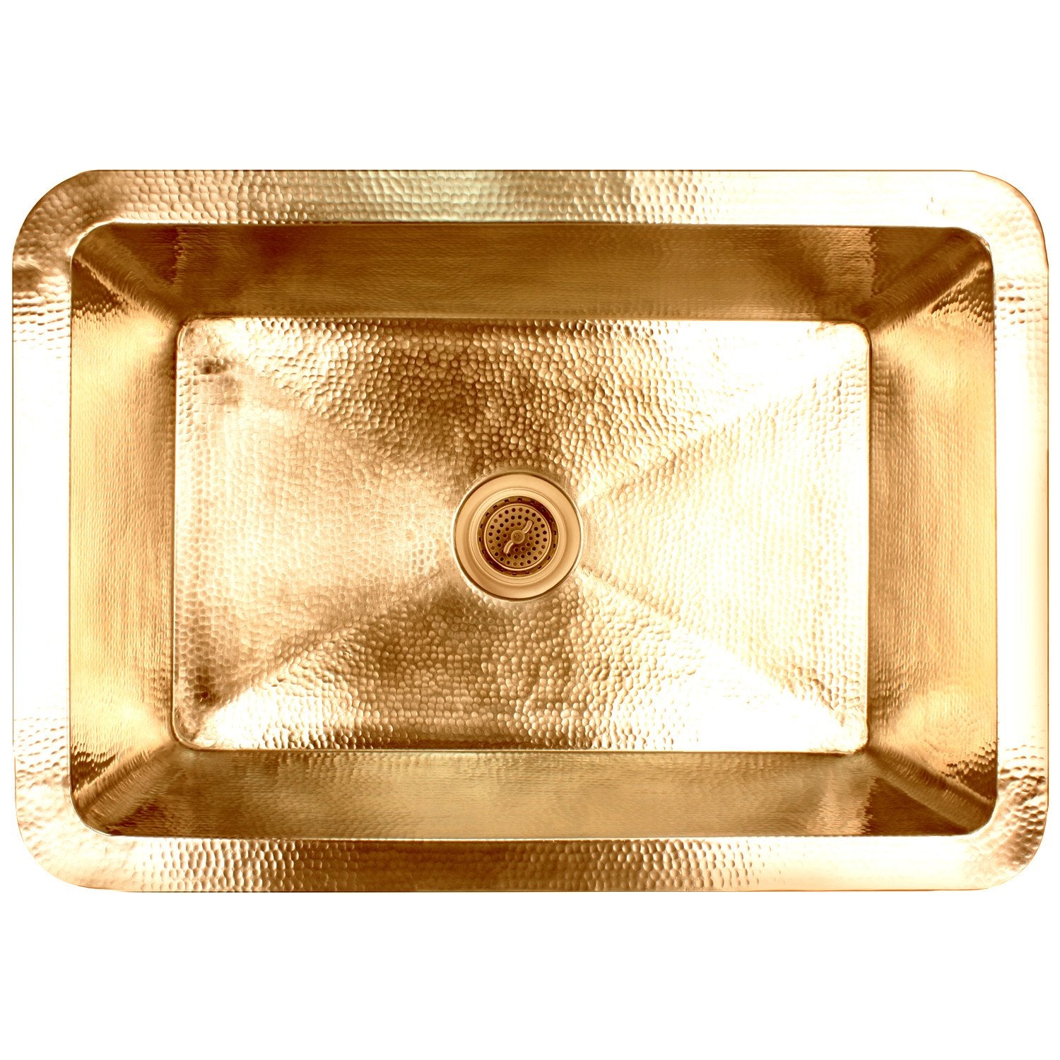 Linkasink Hammered Single Bowl Drop-In or Undermount Kitchen Sink 30"