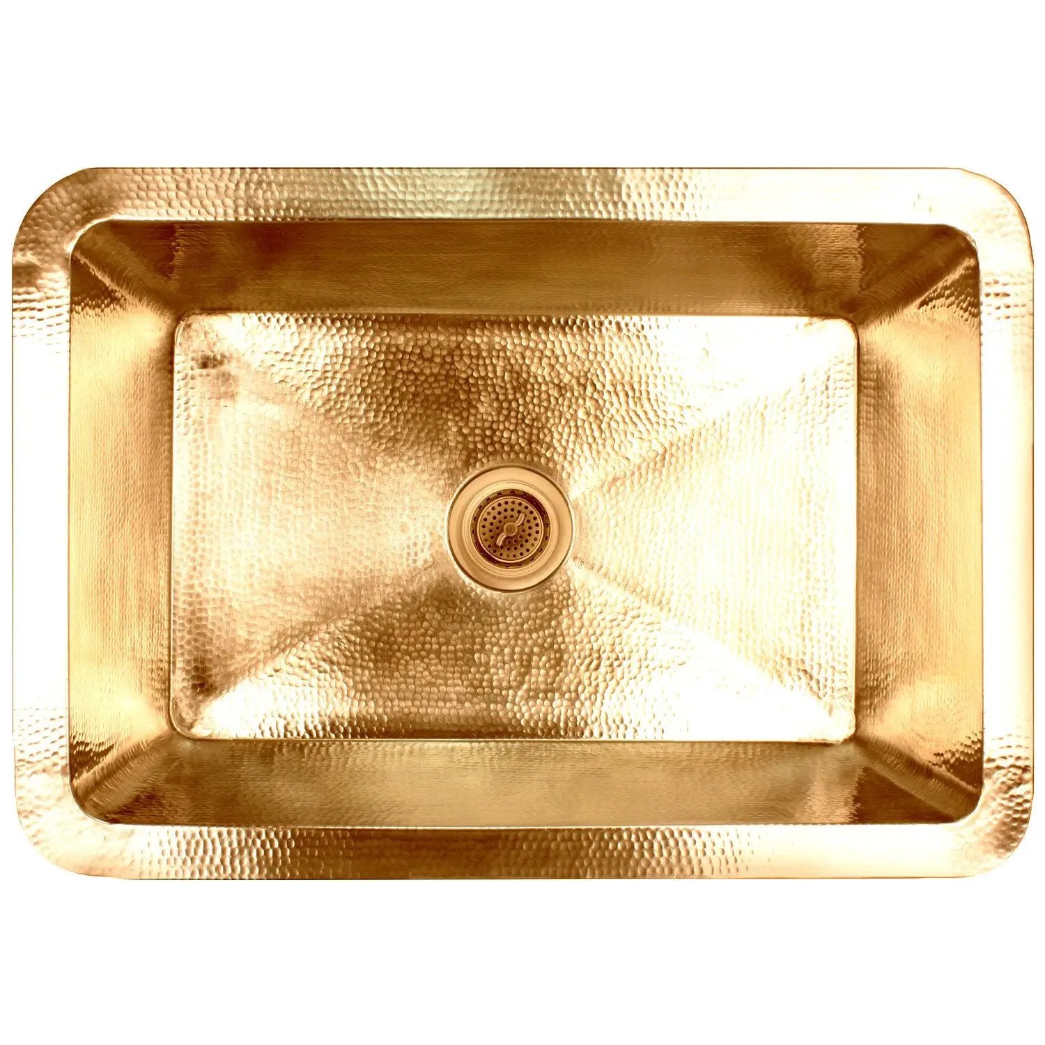 Linkasink Hammered Single Bowl Drop-In or Undermount Kitchen Sink 30" by Linkasink