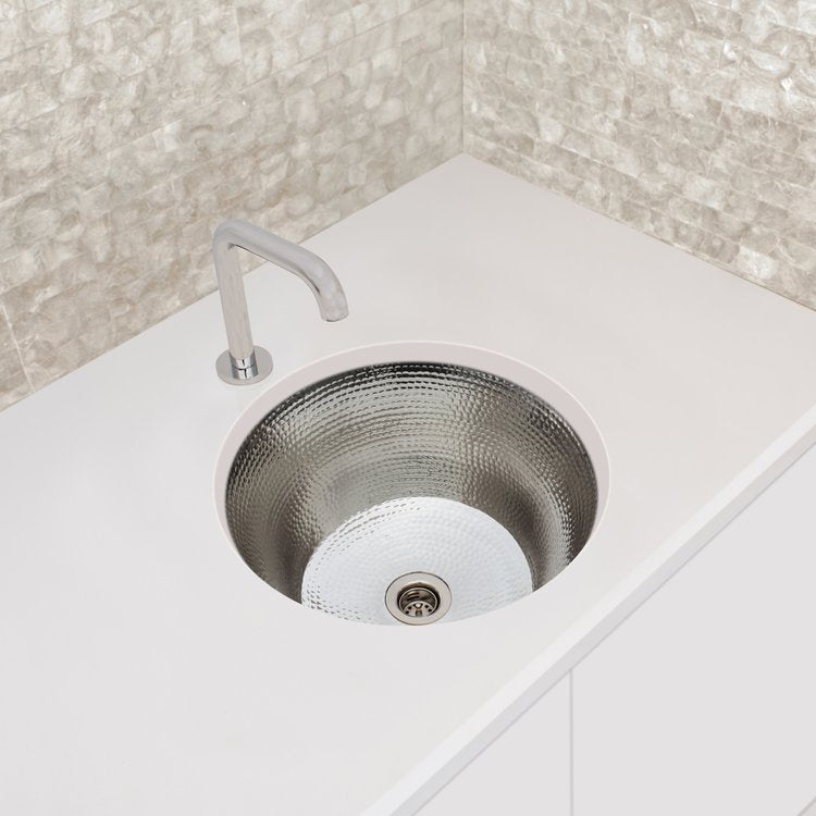 polished stainless steel sink