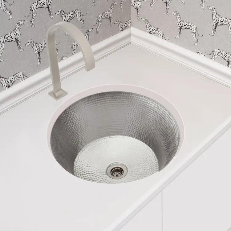 satin stainless steel sink