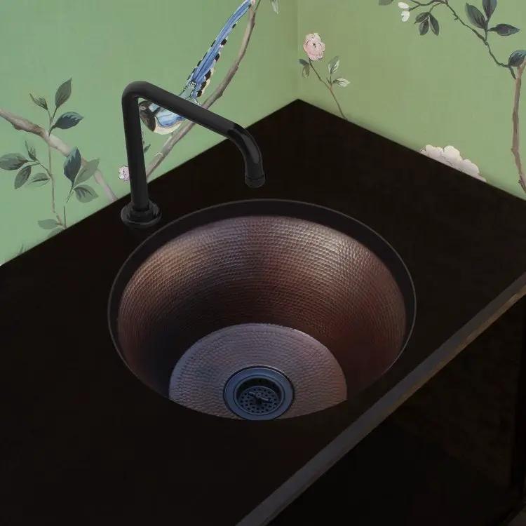 dark bronze sink
