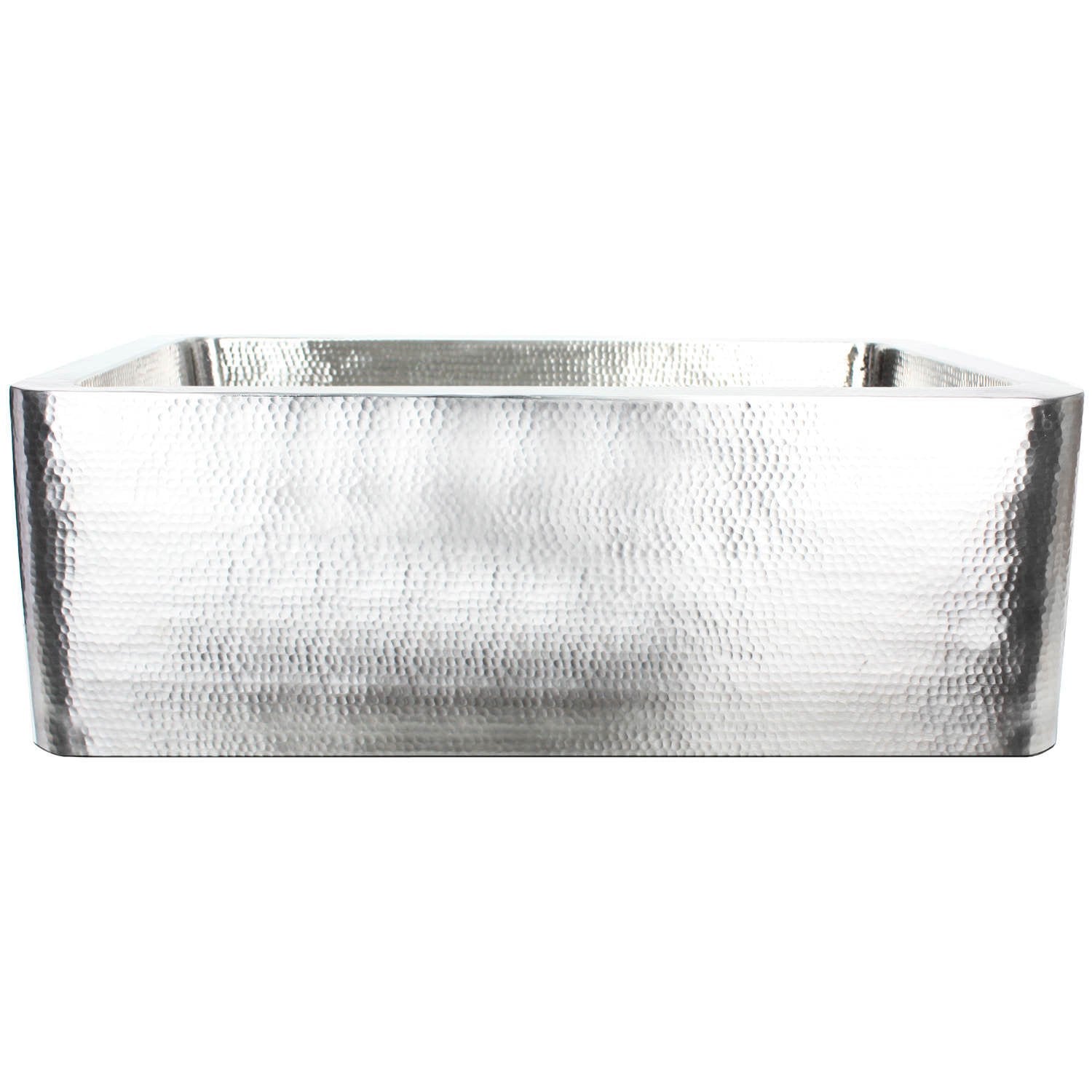 Linkasink Hammered Farm House Single Bowl Kitchen Sink 30"