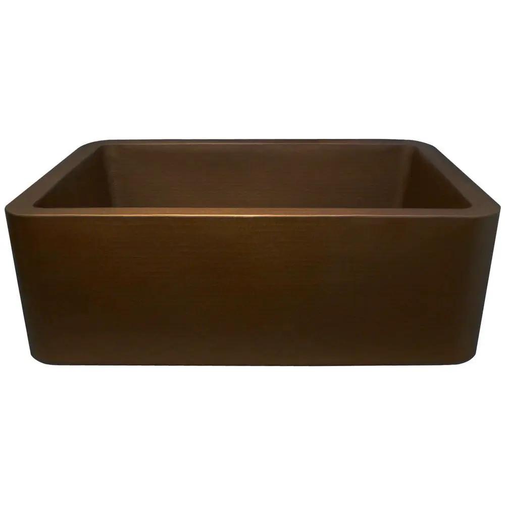 Linkasink Hammered Farm House Single Bowl Kitchen Sink 30" by Linkasink