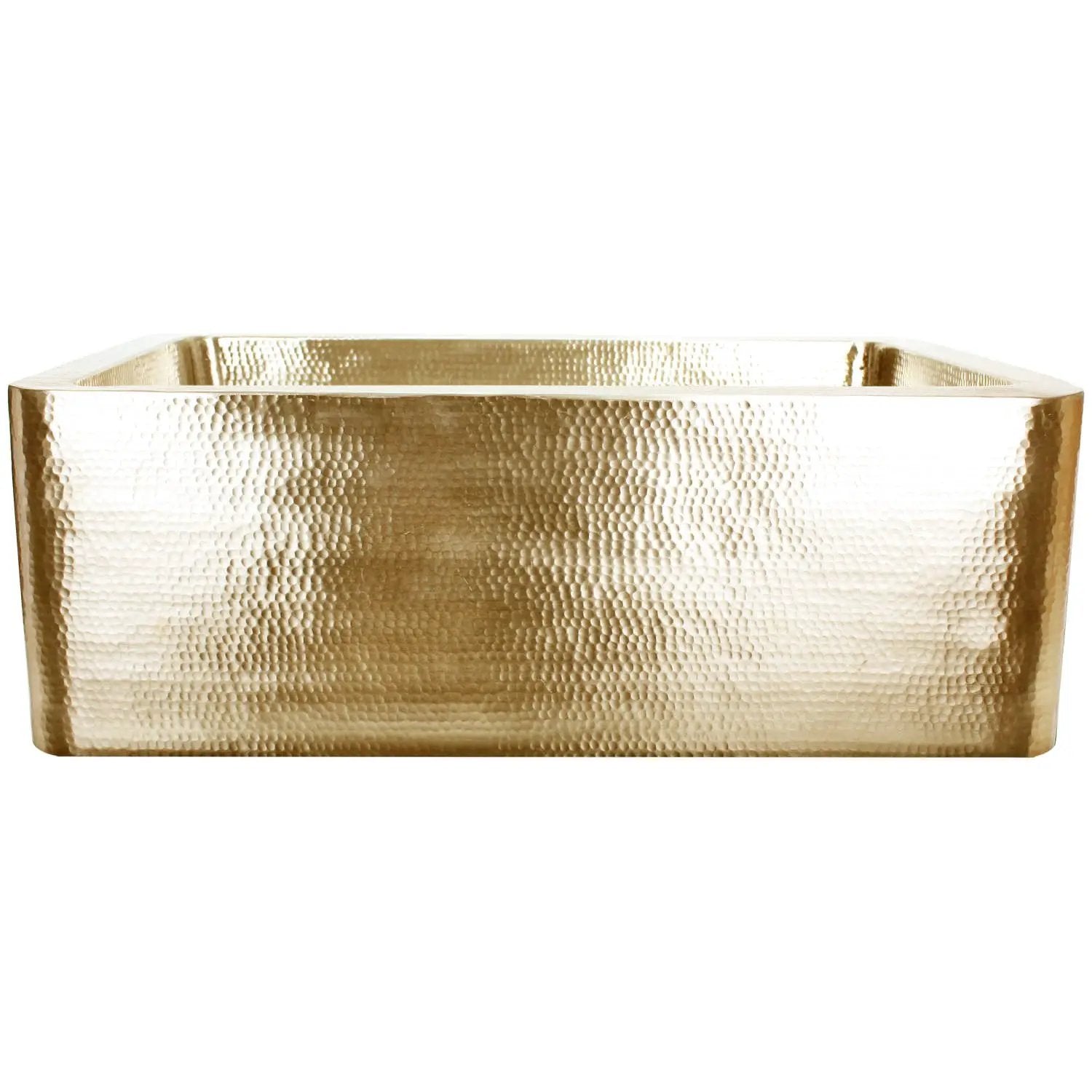 Linkasink Hammered Farm House Single Bowl Kitchen Sink 33" by Linkasink