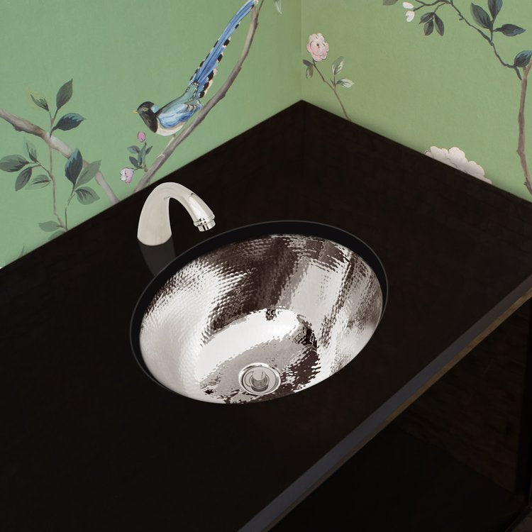 polished stainless steel sink