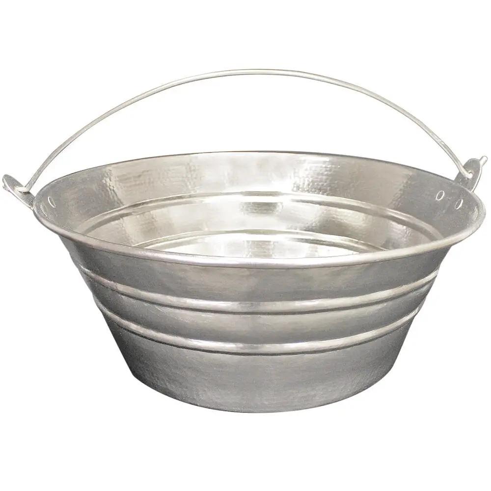 Linkasink Hammered Bucket Vessel Sink 17" by Linkasink