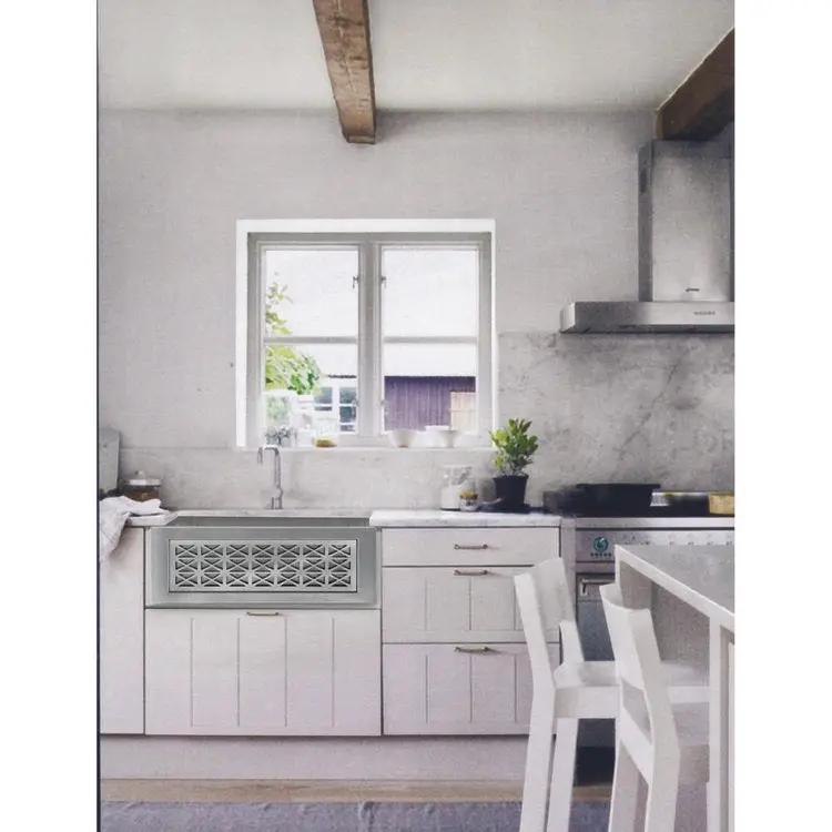 satin stainless steel sink