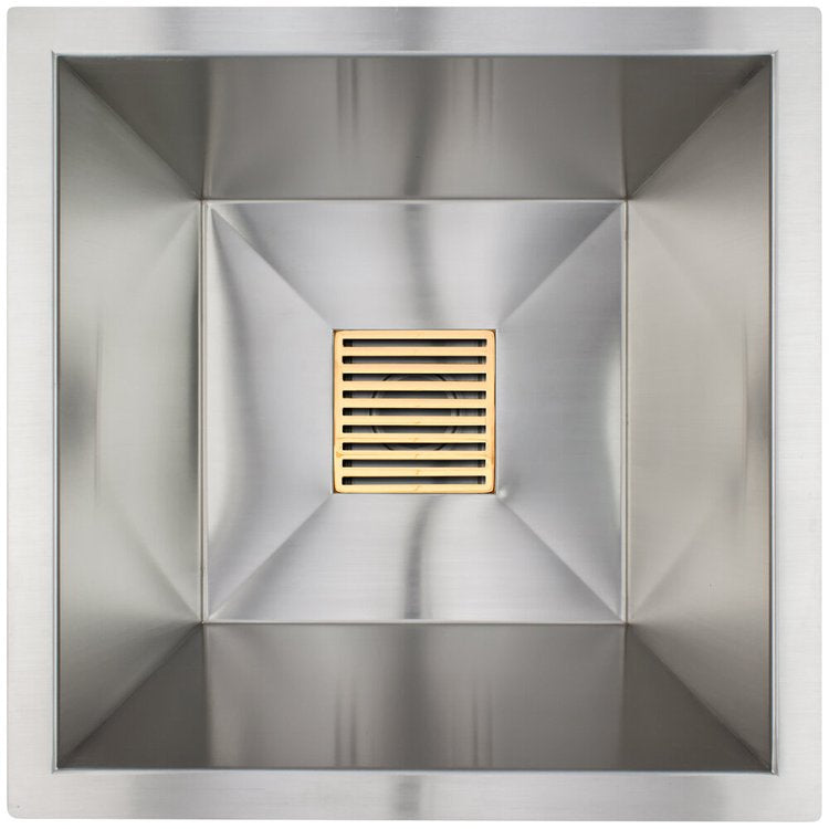 satin stainless steel sink