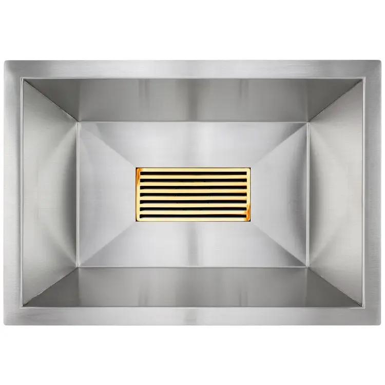 satin stainless steel sink