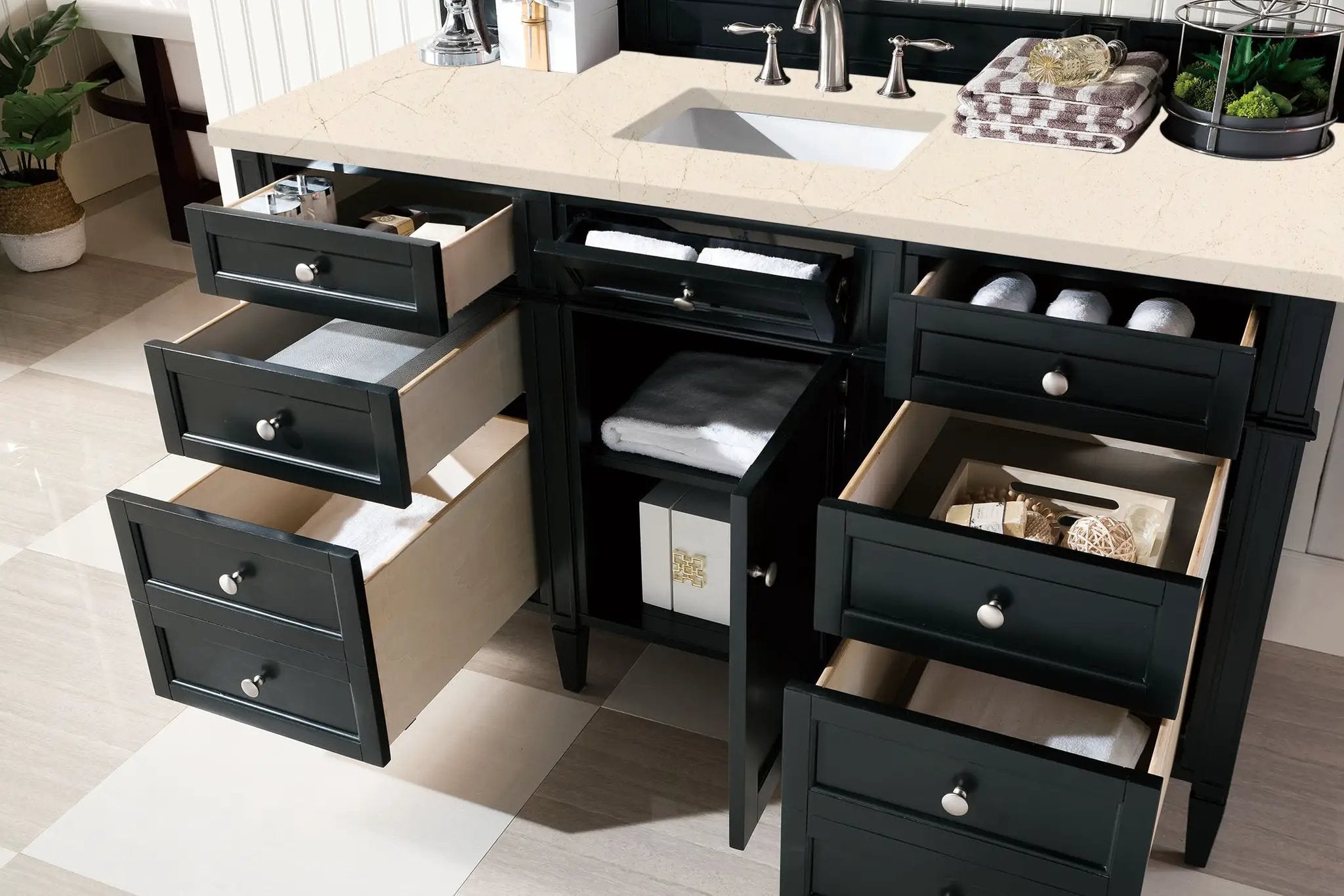 black onyx vanity