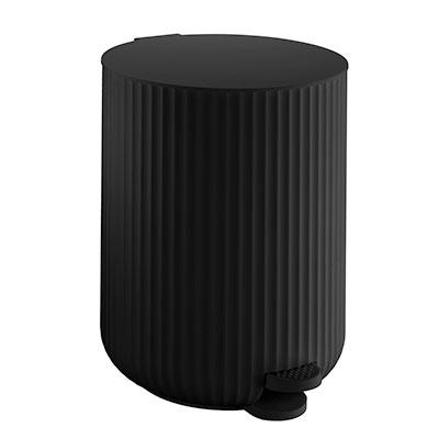 black pedal bin