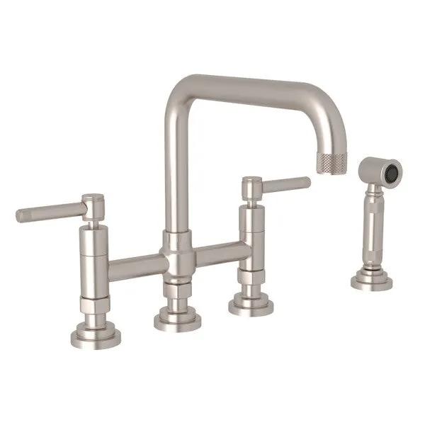 Rohl Campo Bridge Kitchen Faucet with Side Spray by Rohl