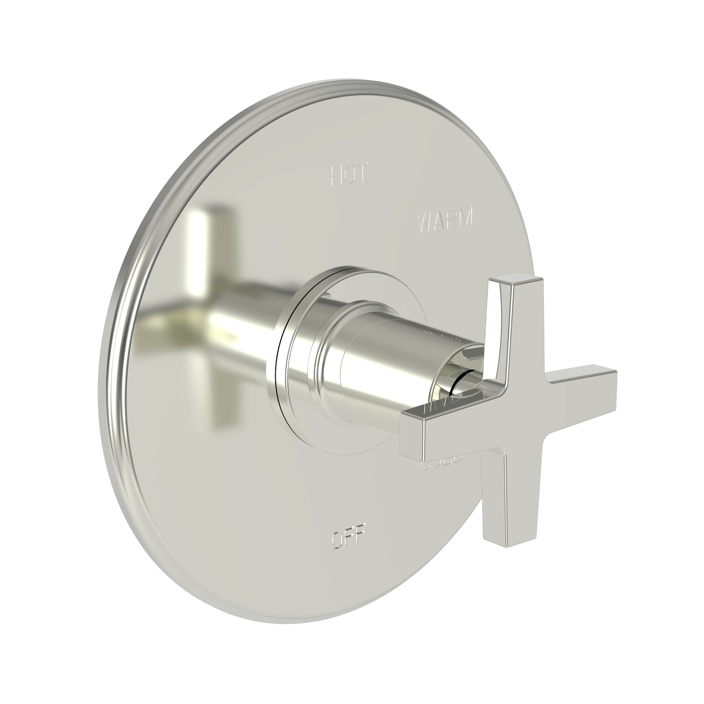 Newport Brass Dorrance Balanced Pressure Shower Trim Plate with Handle. Less showerhead, arm and flange.