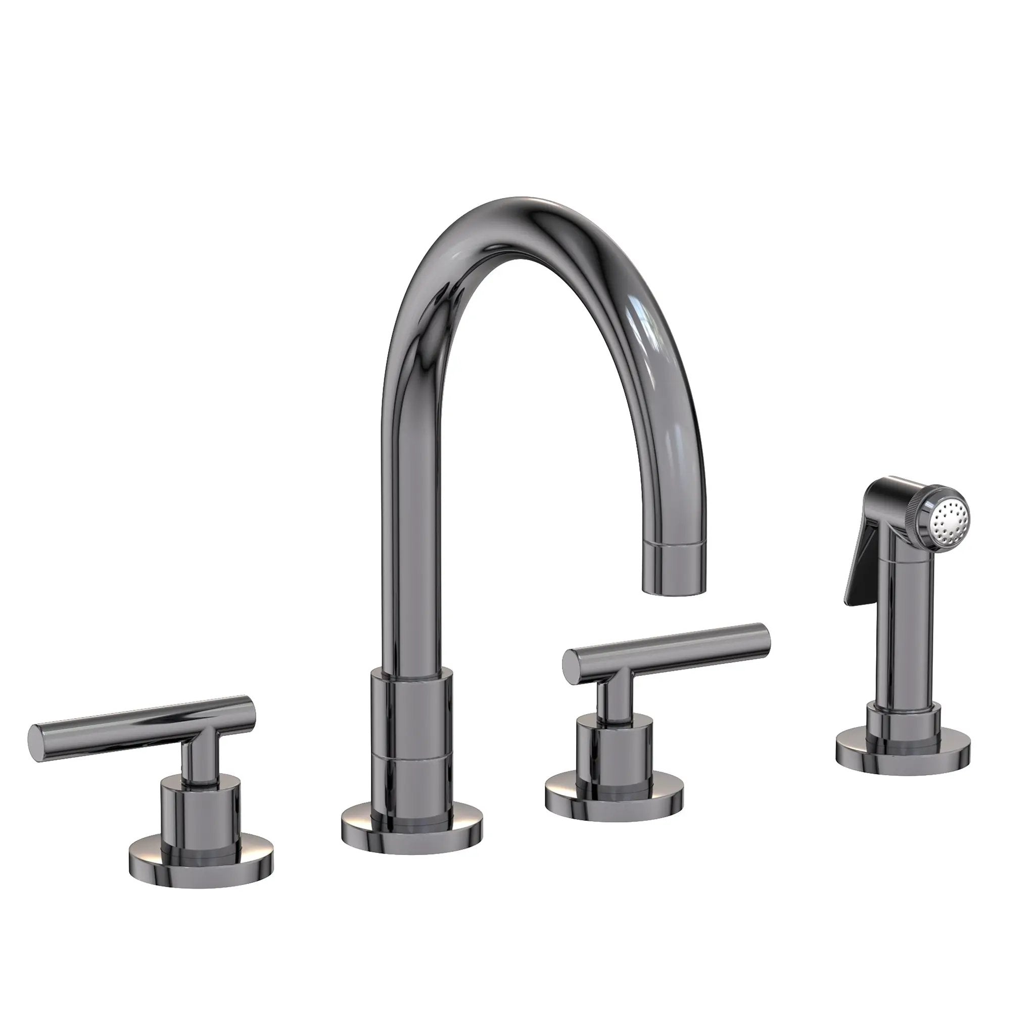 Newport Brass East Linear Kitchen Faucet with Side Spray by Newport Brass