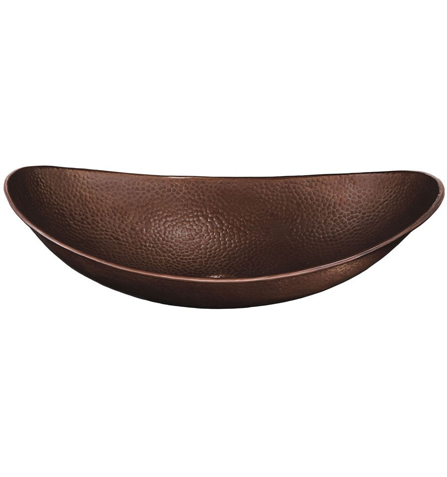 antique copper hammered sink