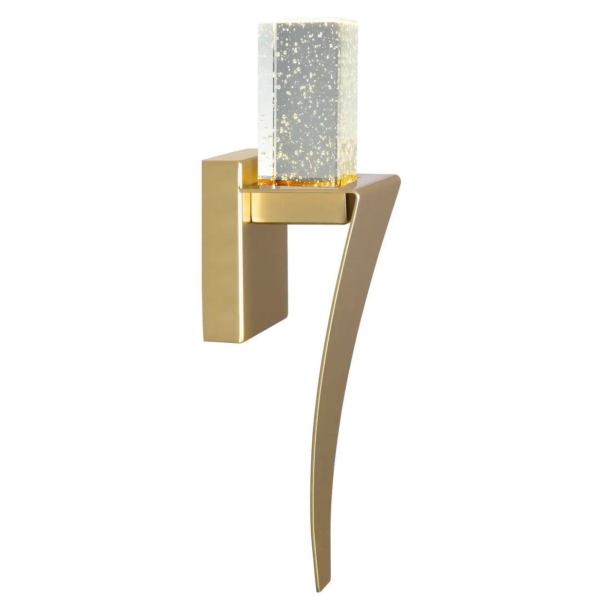 satin gold mount base