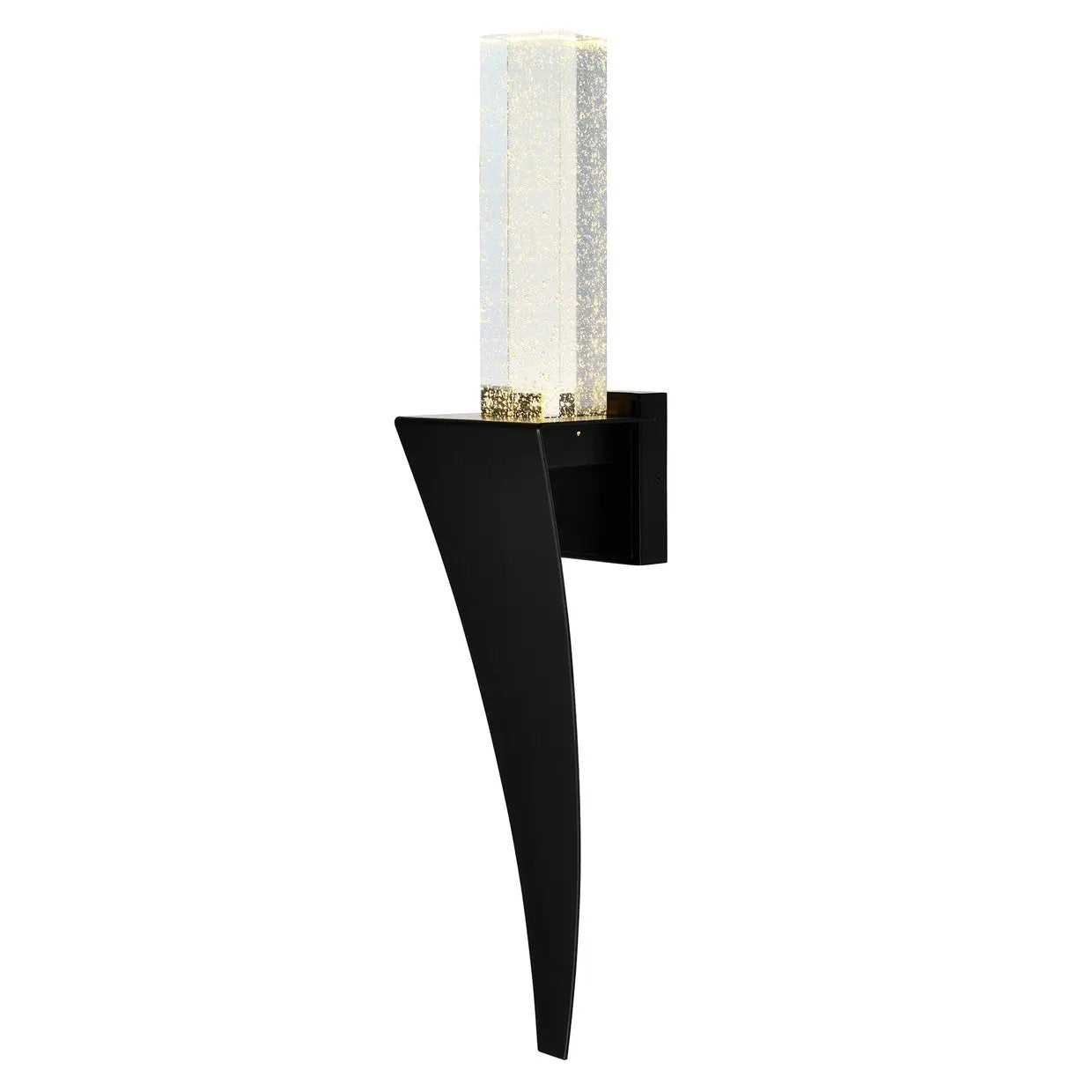 satin gold wall light