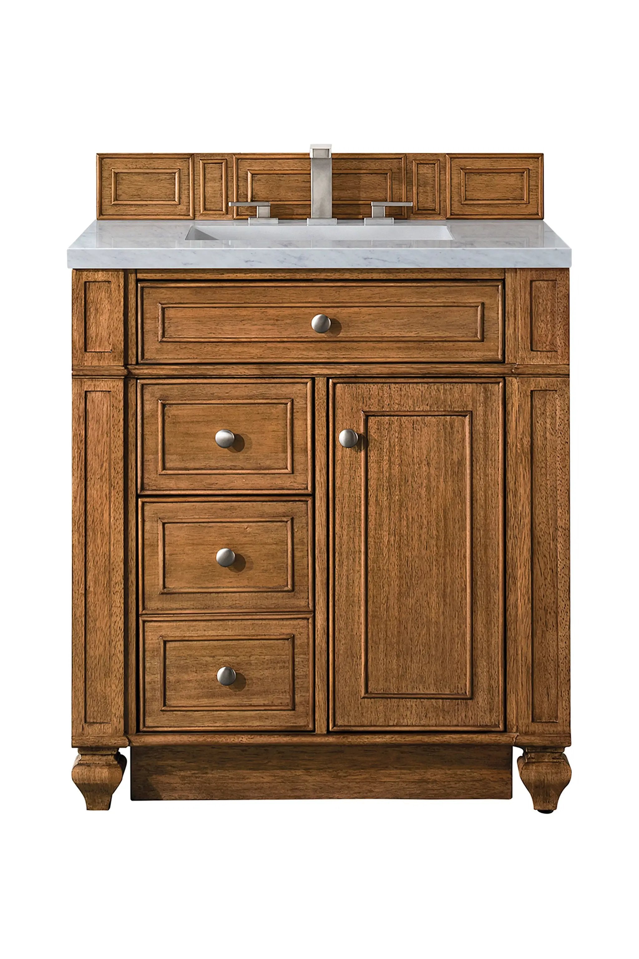 James Martin Bristol 30" Single Vanity Set - Saddle Brown by James Martin Vanities
