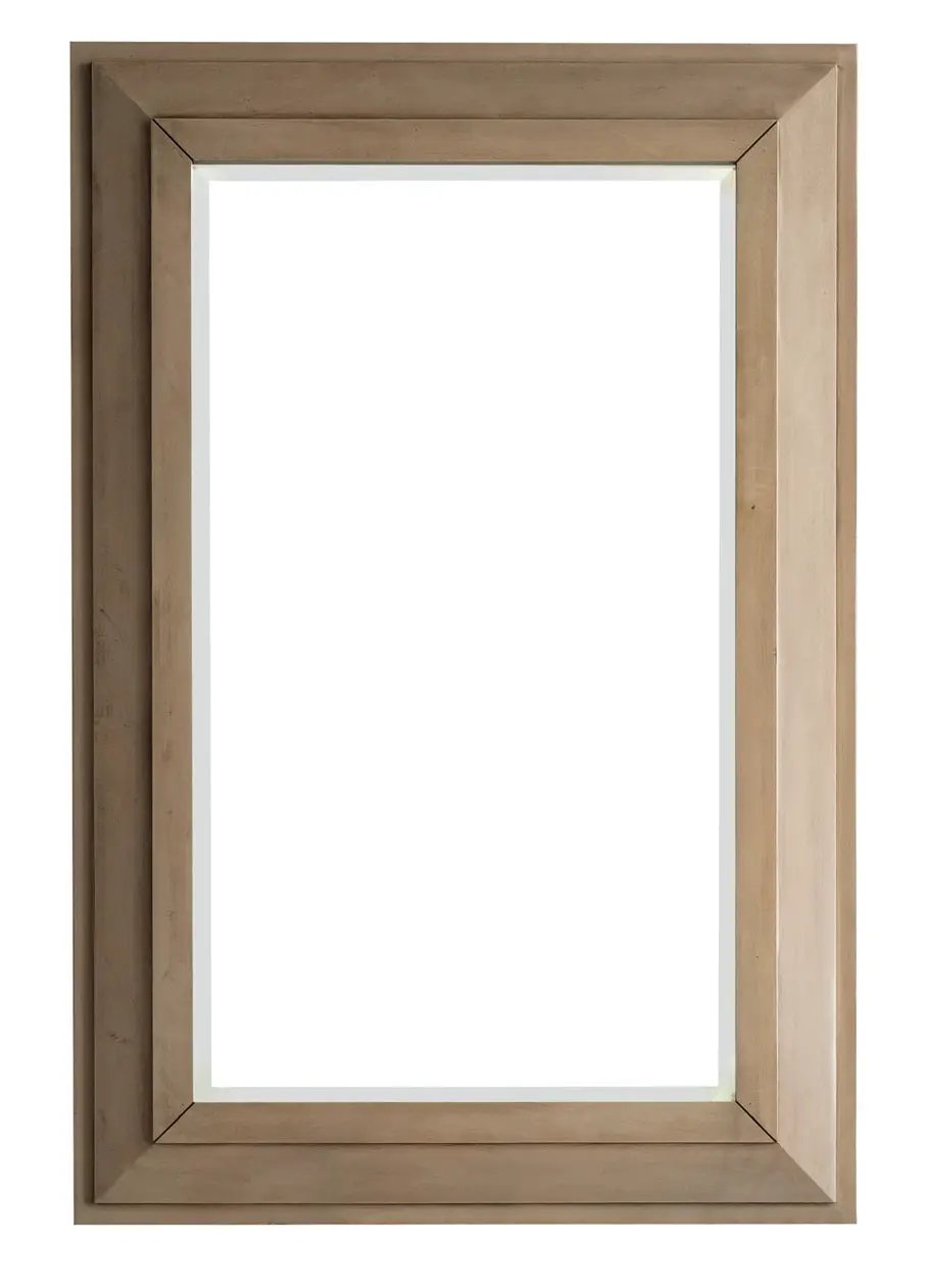 whitewashed walnut mirror