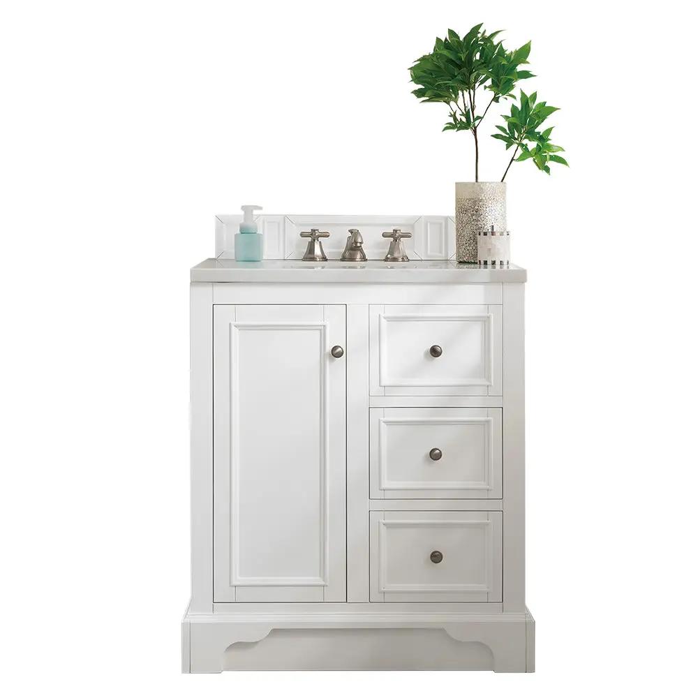 James Martin De Soto 30" Single Vanity Set - Bright White by James Martin Vanities