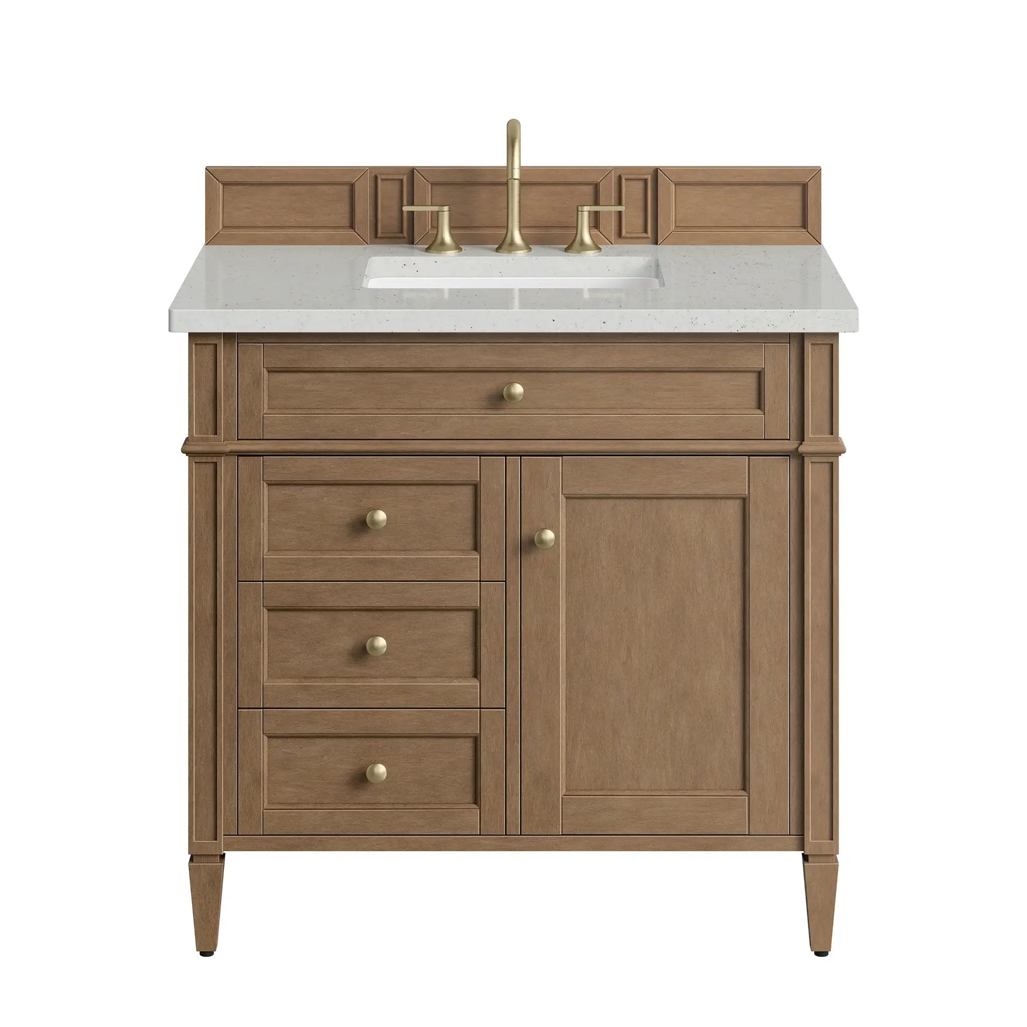 James Martin Brittany 36" Single Vanity Set - Pecan by James Martin Vanities