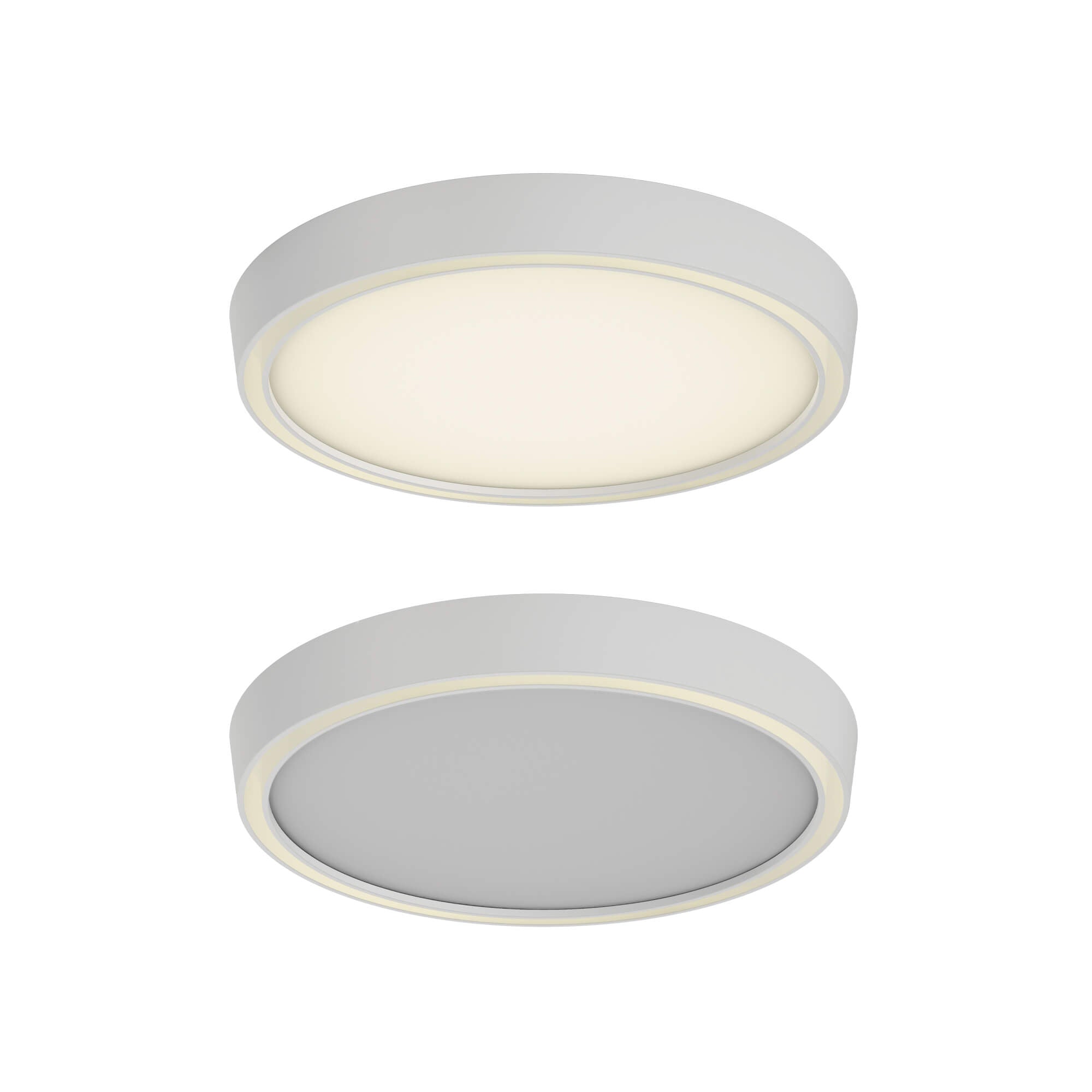 DALS Lighting DECO Bloom 12 Inch Dual-Light Dimmable LED Flush Mount by DALS Lighting