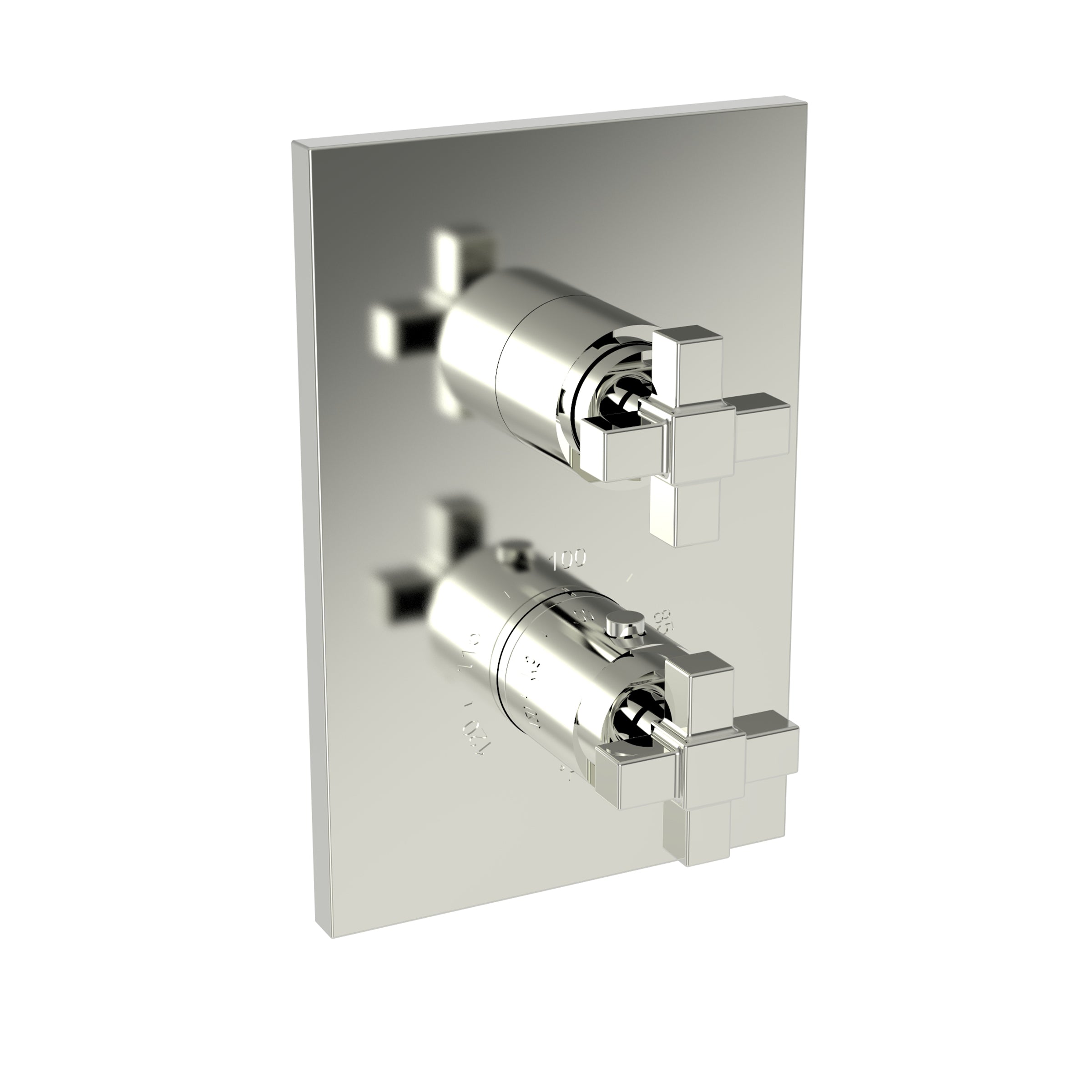 Newport Brass Malvina 1/2" Square Thermostatic Trim Plate with Handle