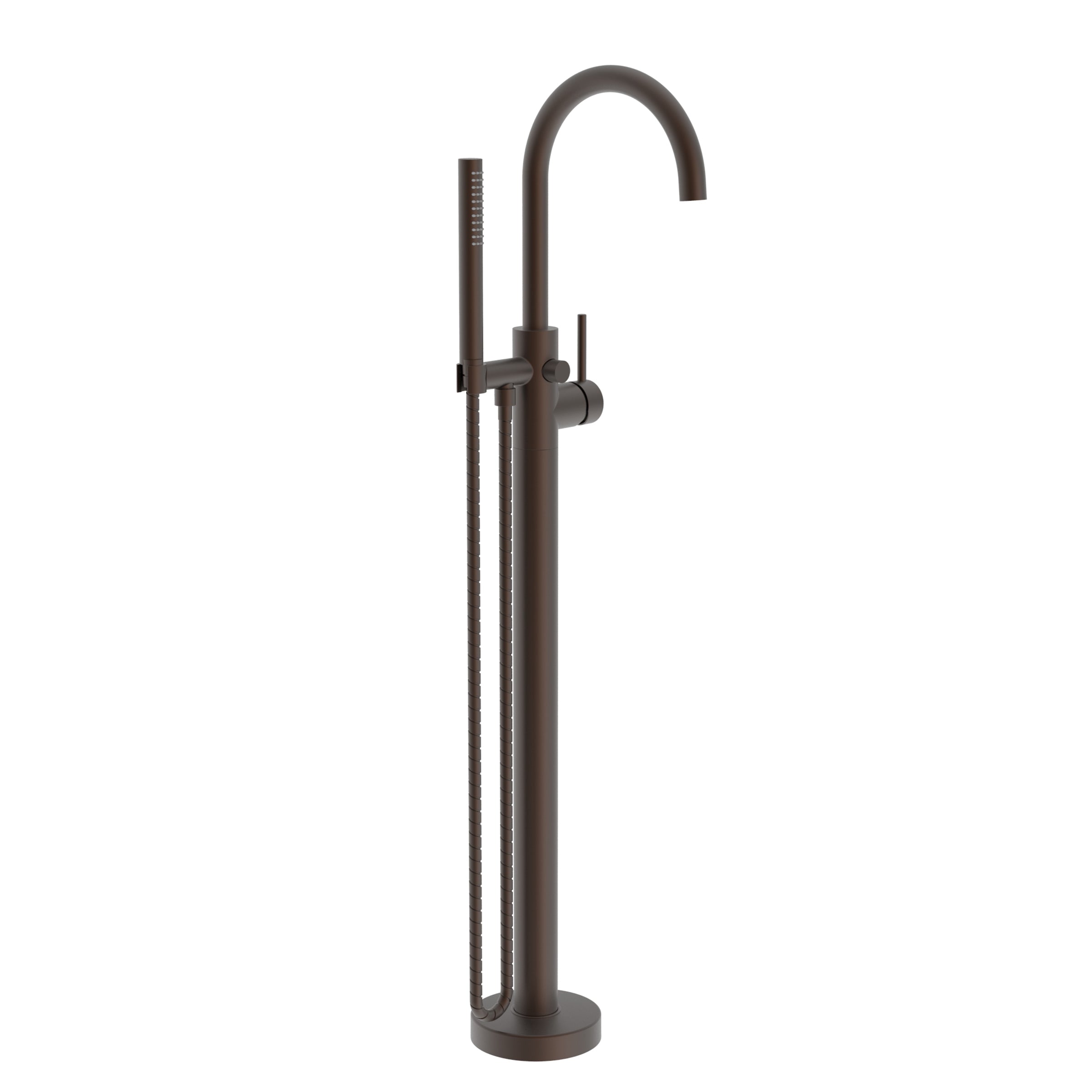 Newport Brass Priya Exposed Tub and Hand Shower Set - Free Standing