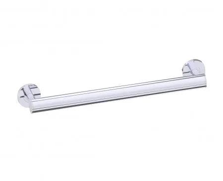 polished chrome grab bar